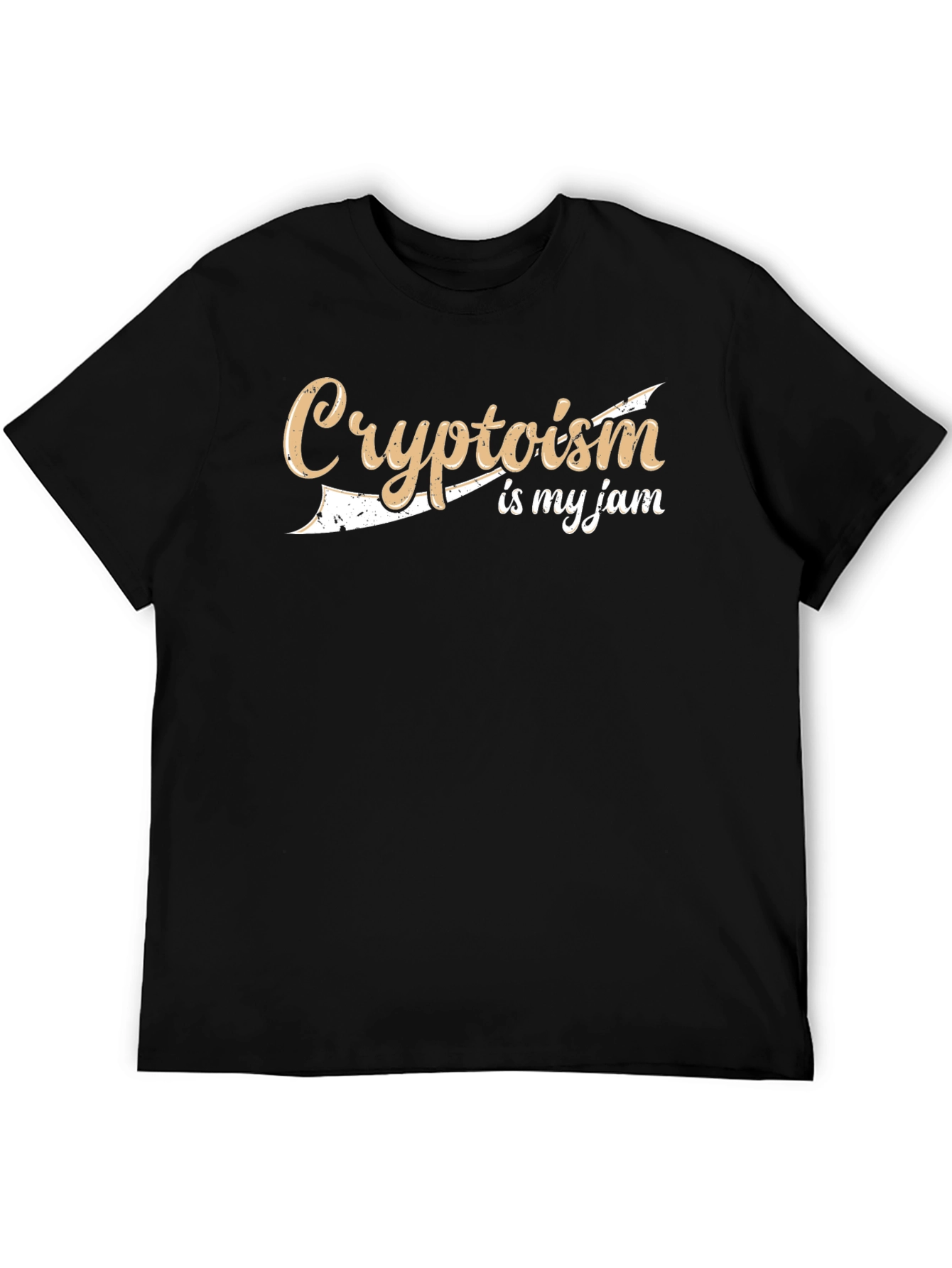 Black Cryptoism Is My Jam T-Shirt view 5
