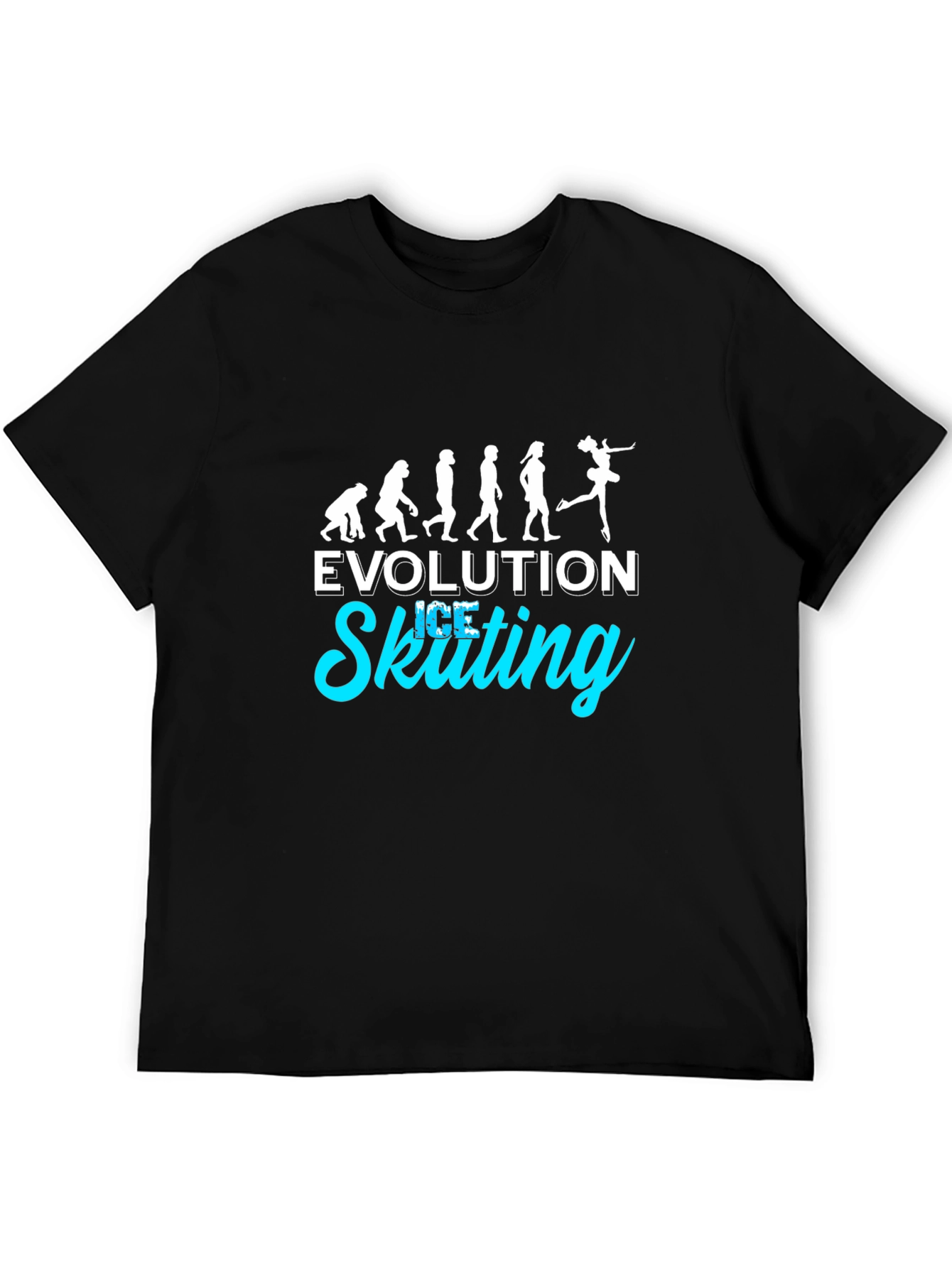Ice Skating Evolution T-Shirt - 5