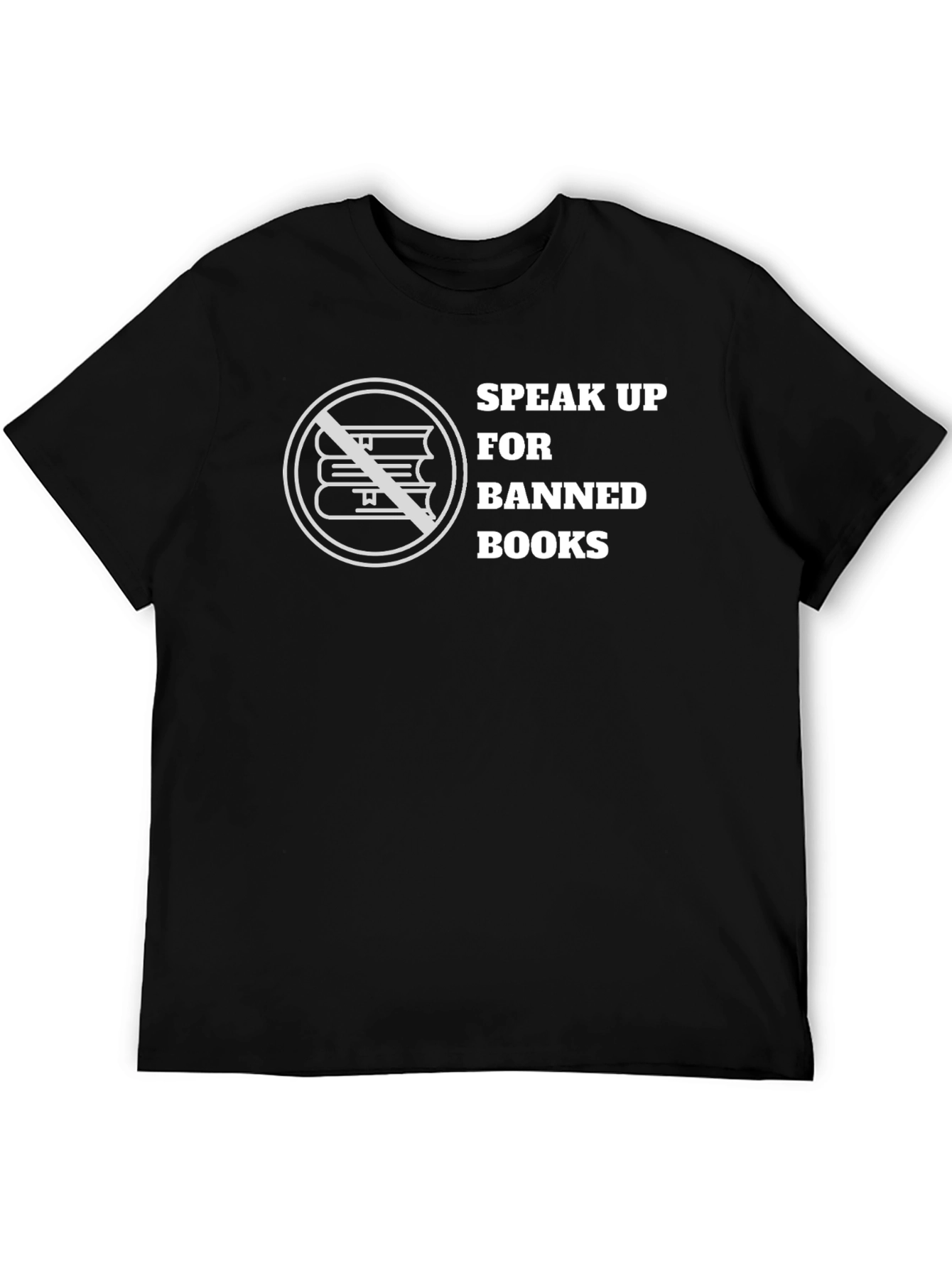 Black Speak Up for Banned Books T-Shirt view 5