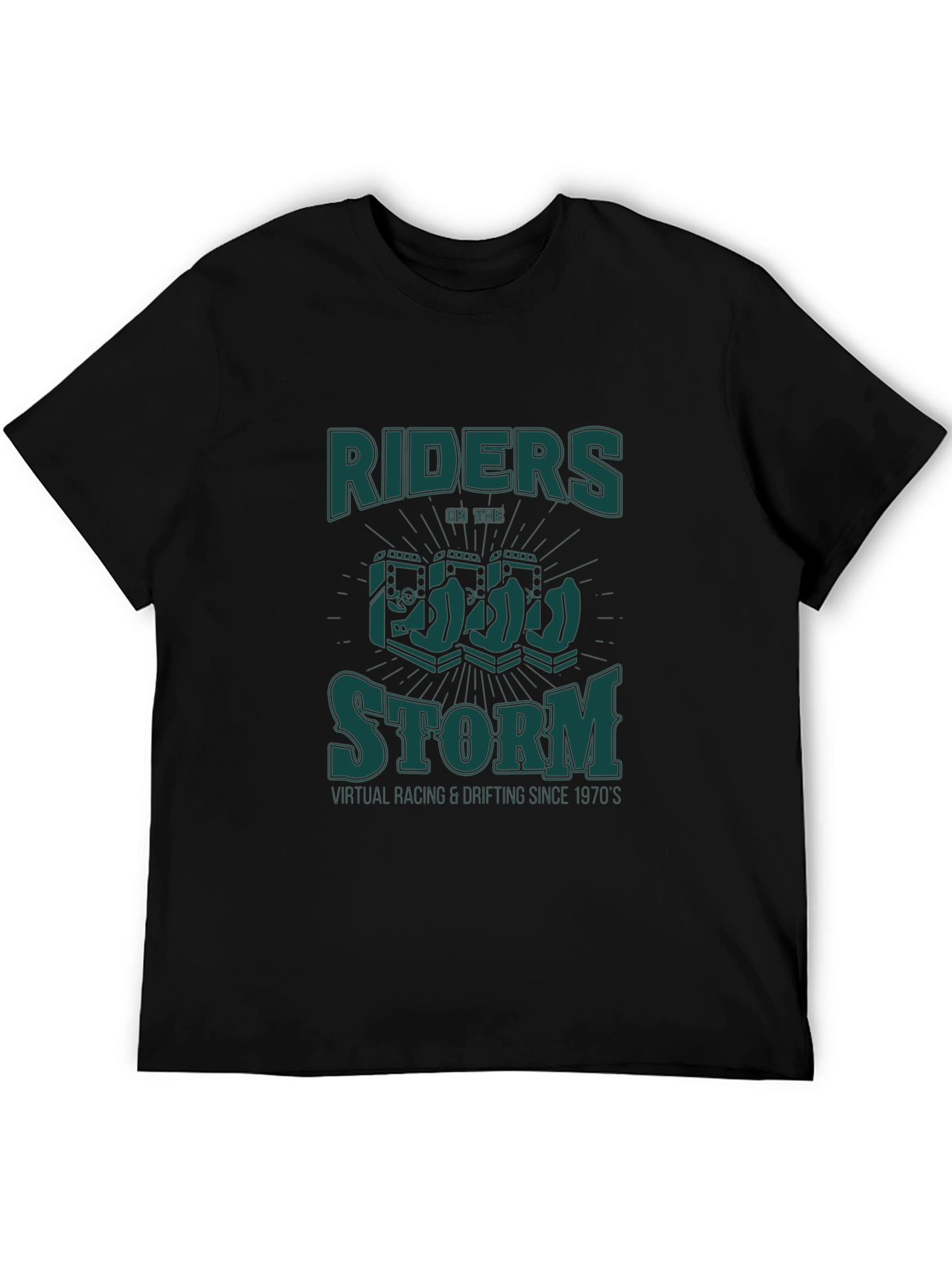 Black Riders on the Storm Graphic T-Shirt view 5