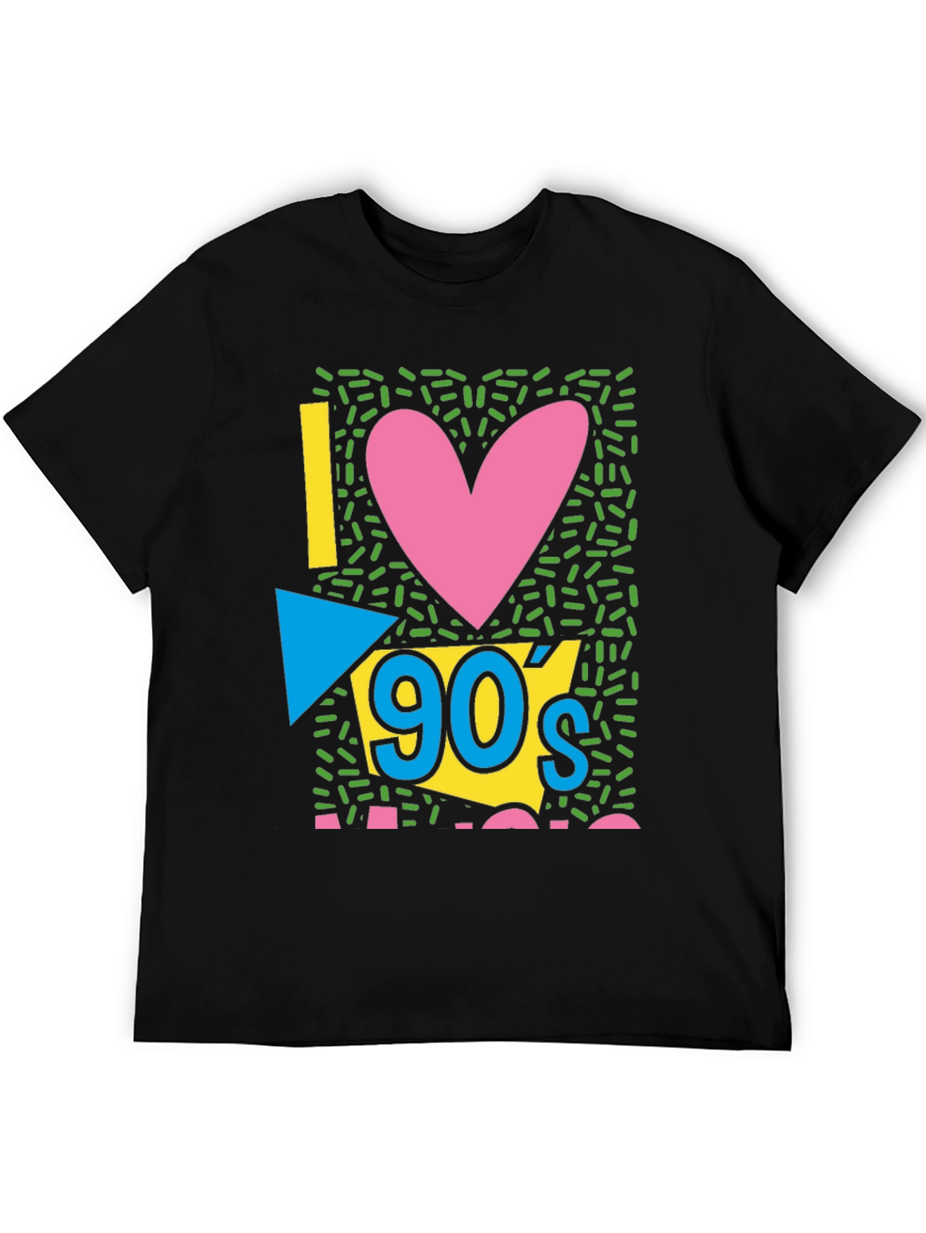 I Love the 90s Retro Graphic T-Shirt - 5