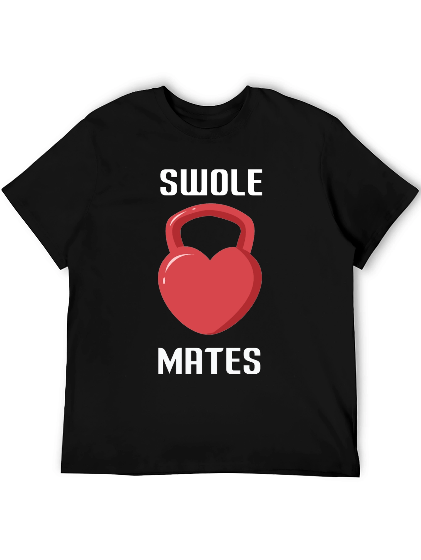 Black Swole Mates Black Graphic T-Shirt view 5