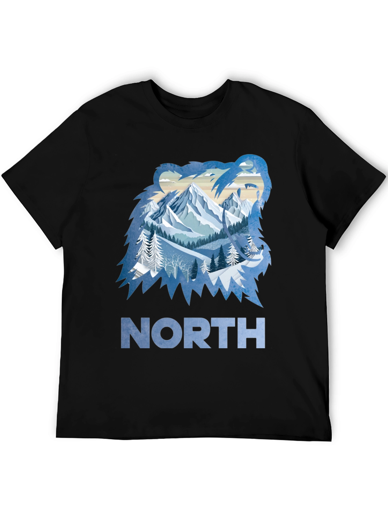 Black North Bear Graphic Tee view 5