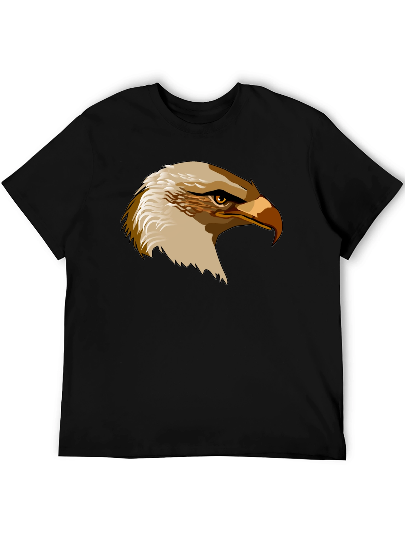 Black Eagle Graphic Black T-Shirt view 5
