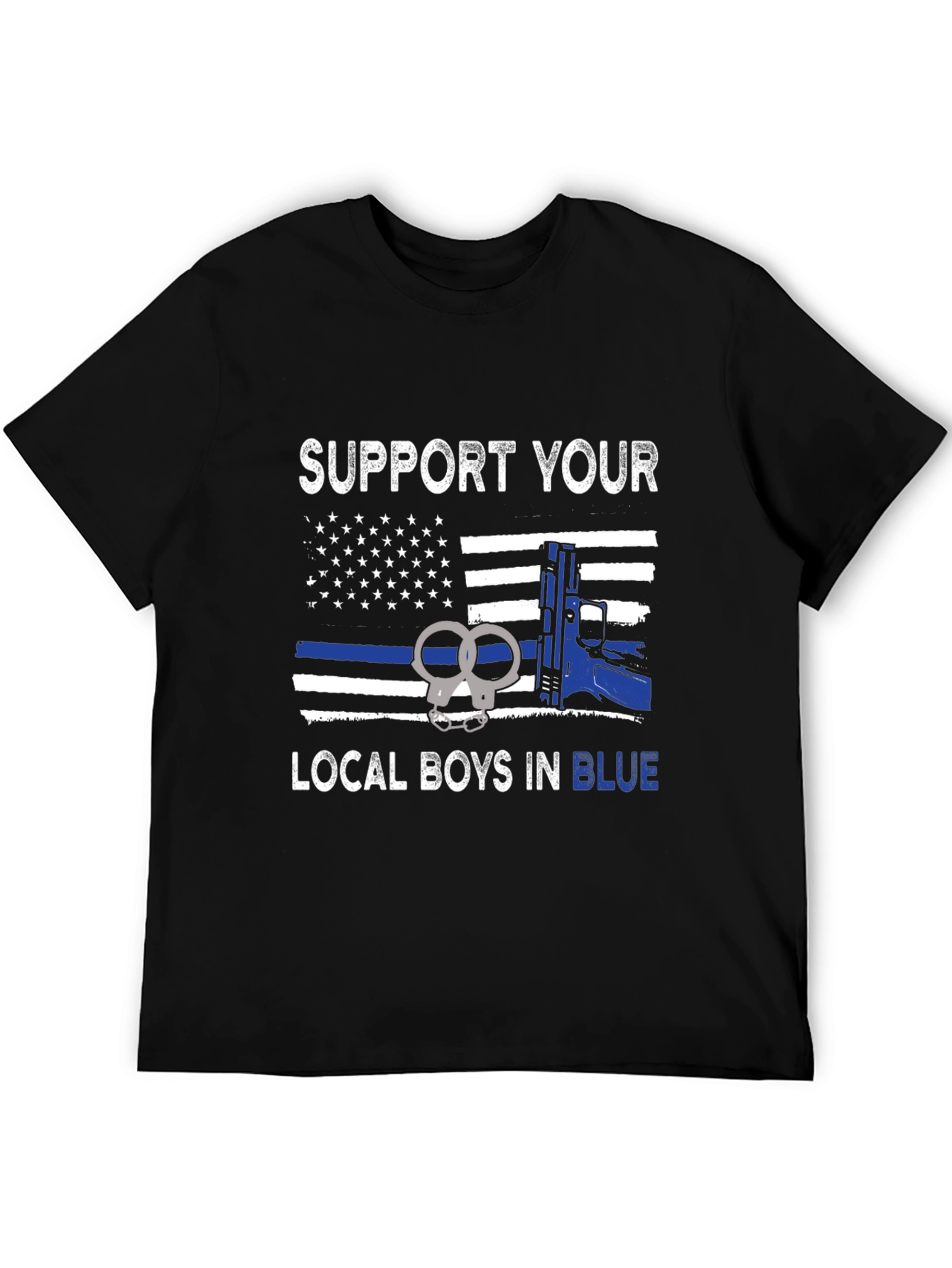 Support Local Boys in Blue T-Shirt - 5