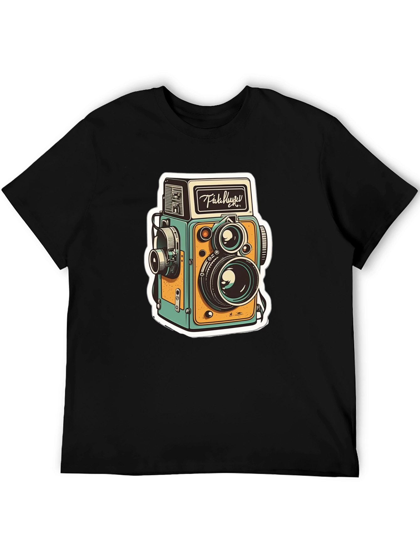 Vintage Camera Graphic Tee - Cool Retro Style - 5