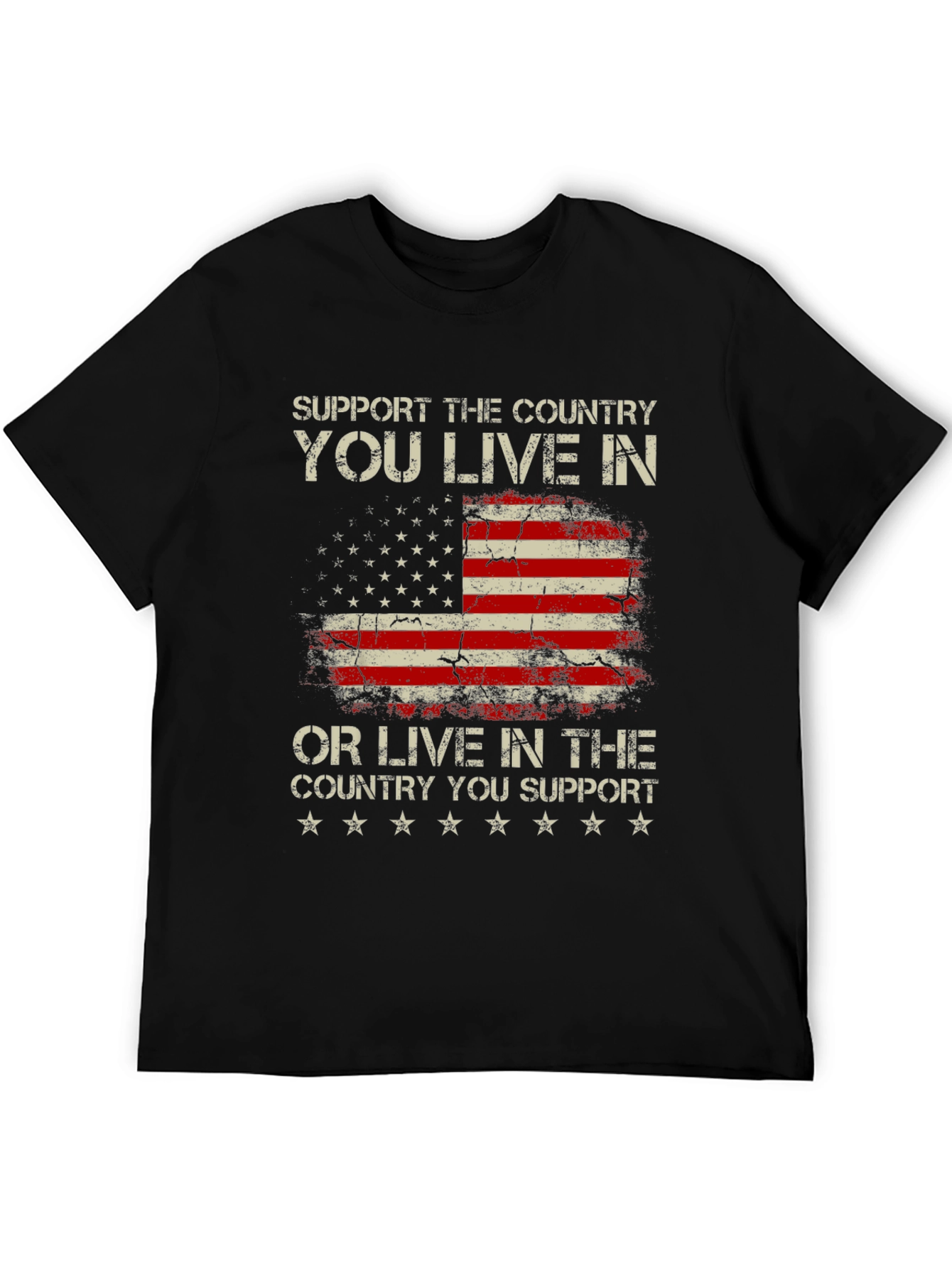 Patriotic USA Flag T-Shirt - Support Your Country - 5
