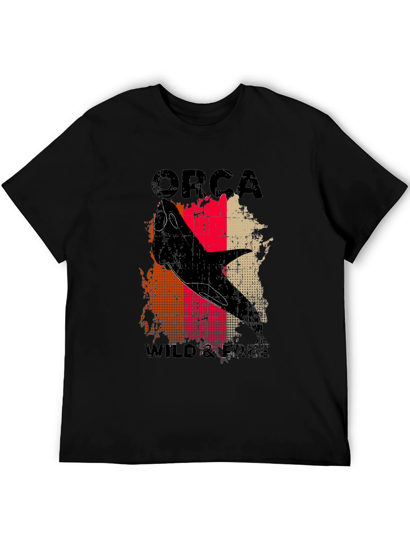Black Orca Wild & Free Graphic T-Shirt view 5