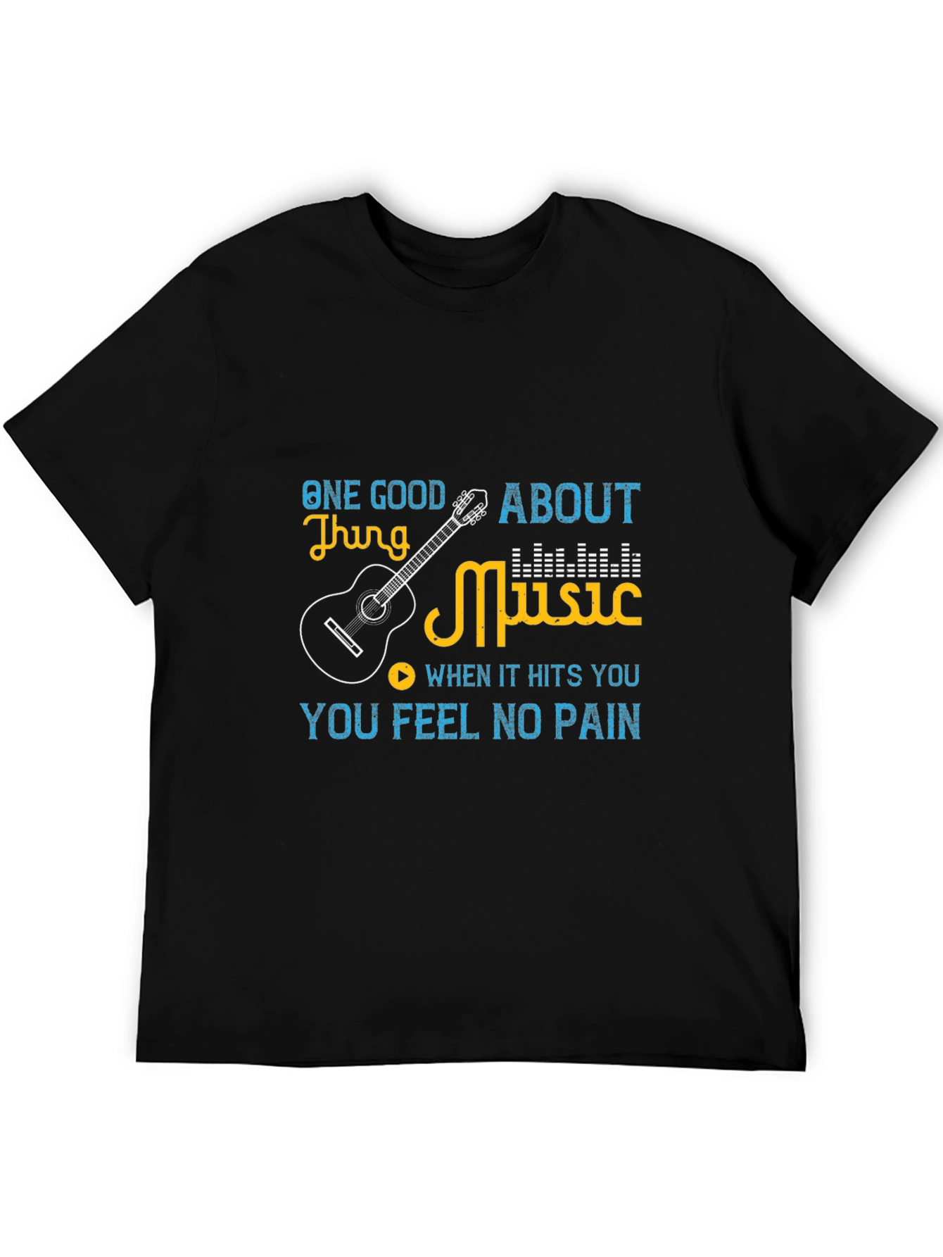 Black Music T-Shirt: One Good Thing About Music view 5