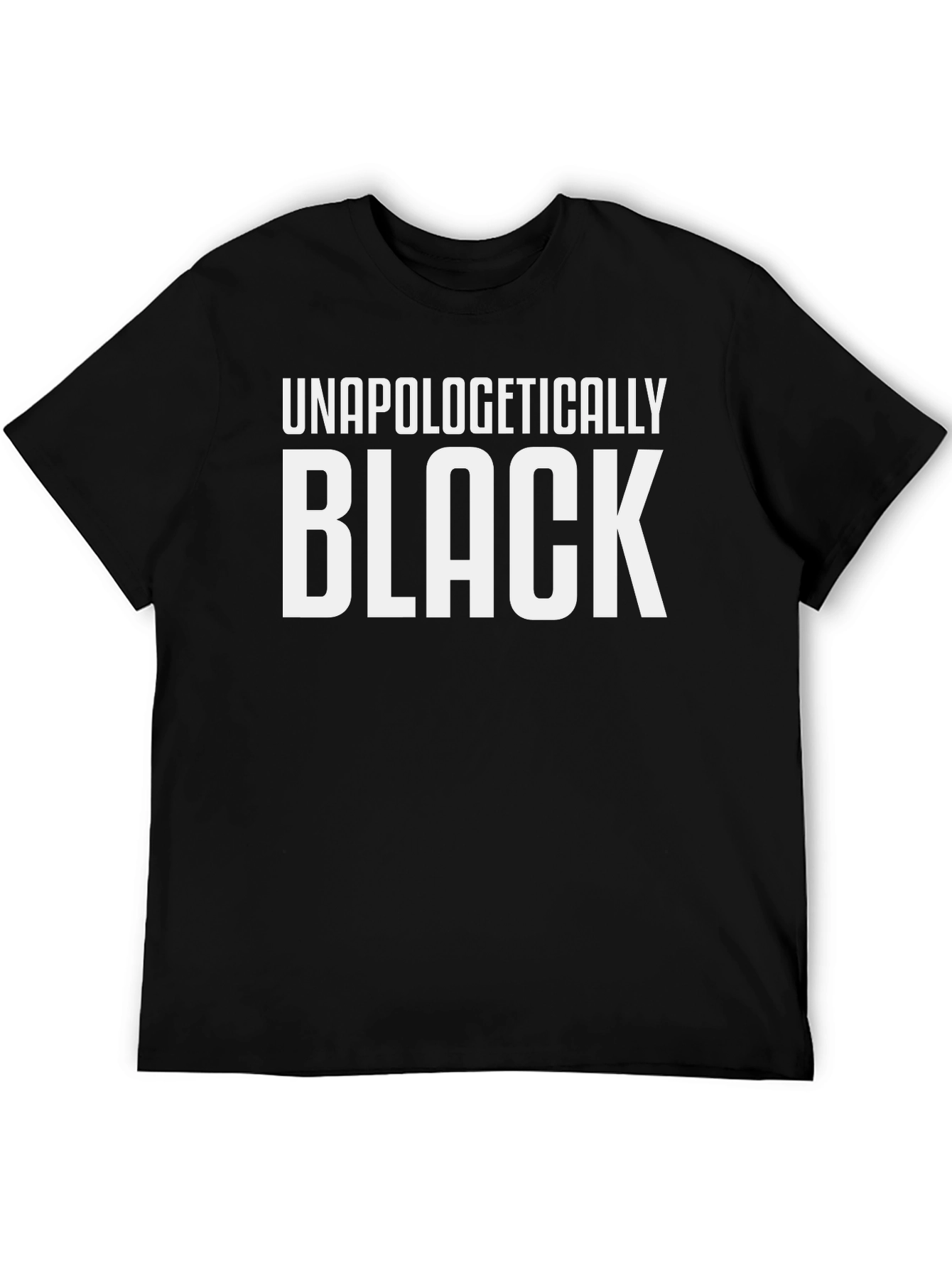 Black Unapologetically Black T-Shirt view 5