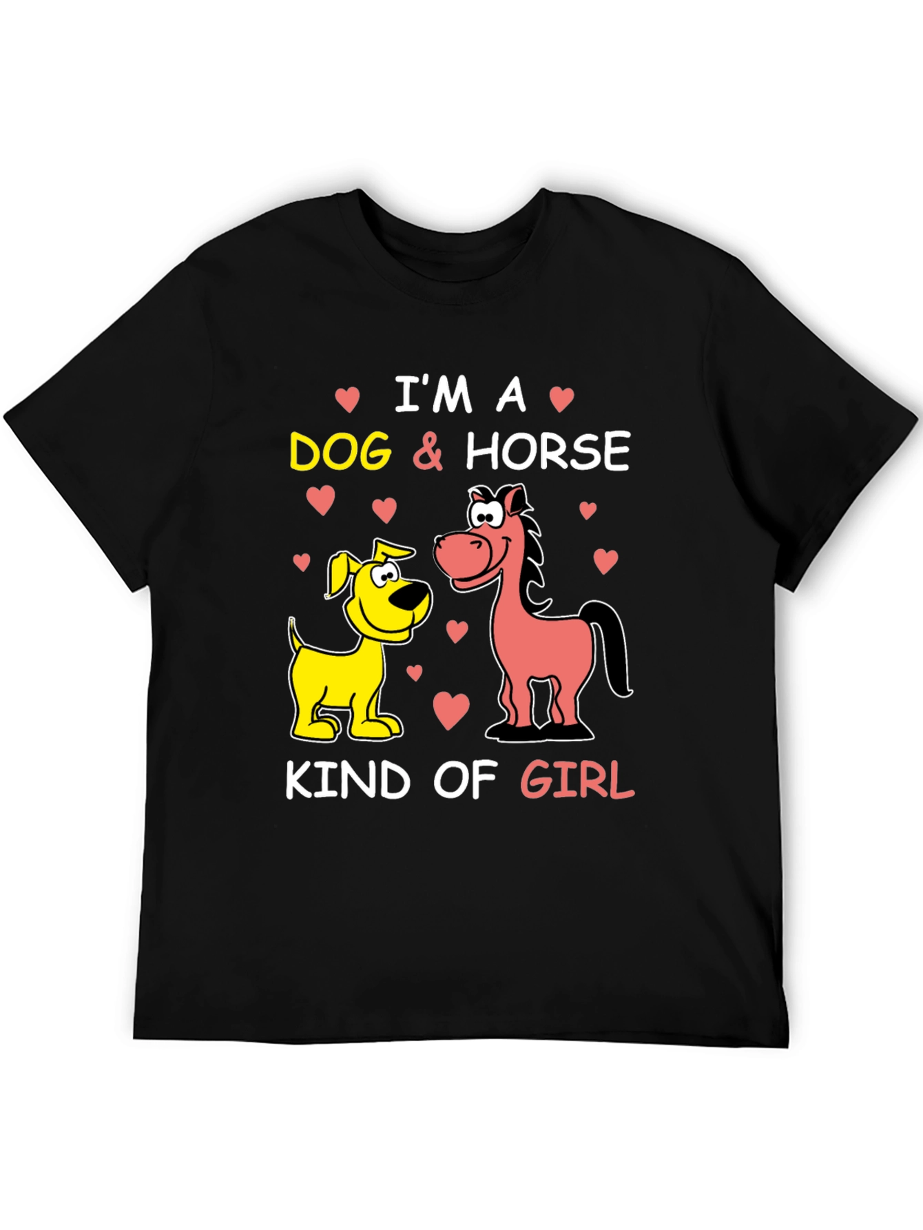 Black Dog & Horse Kind of Girl Graphic Tee view 5