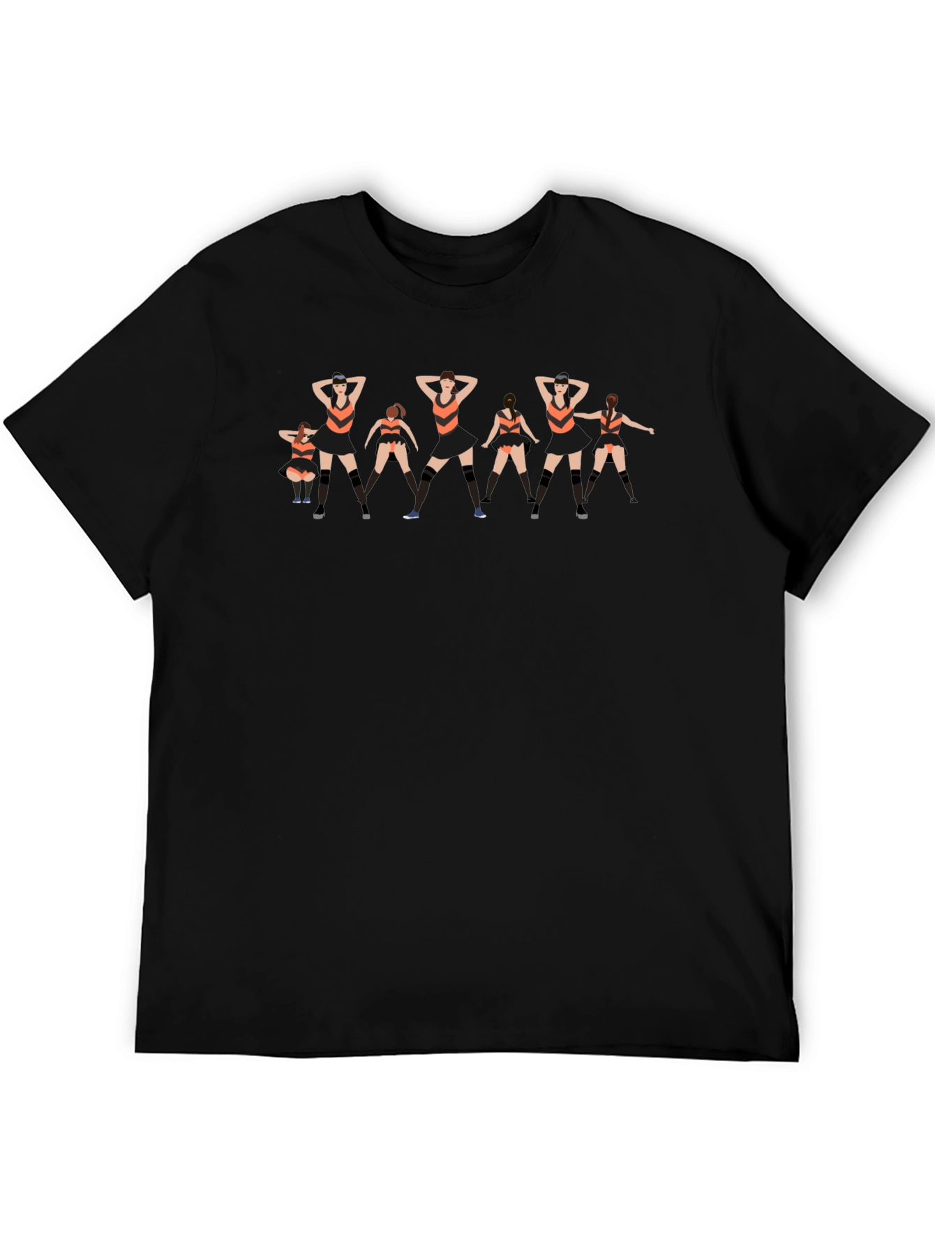 Black Dance Team Graphic T-Shirt view 5