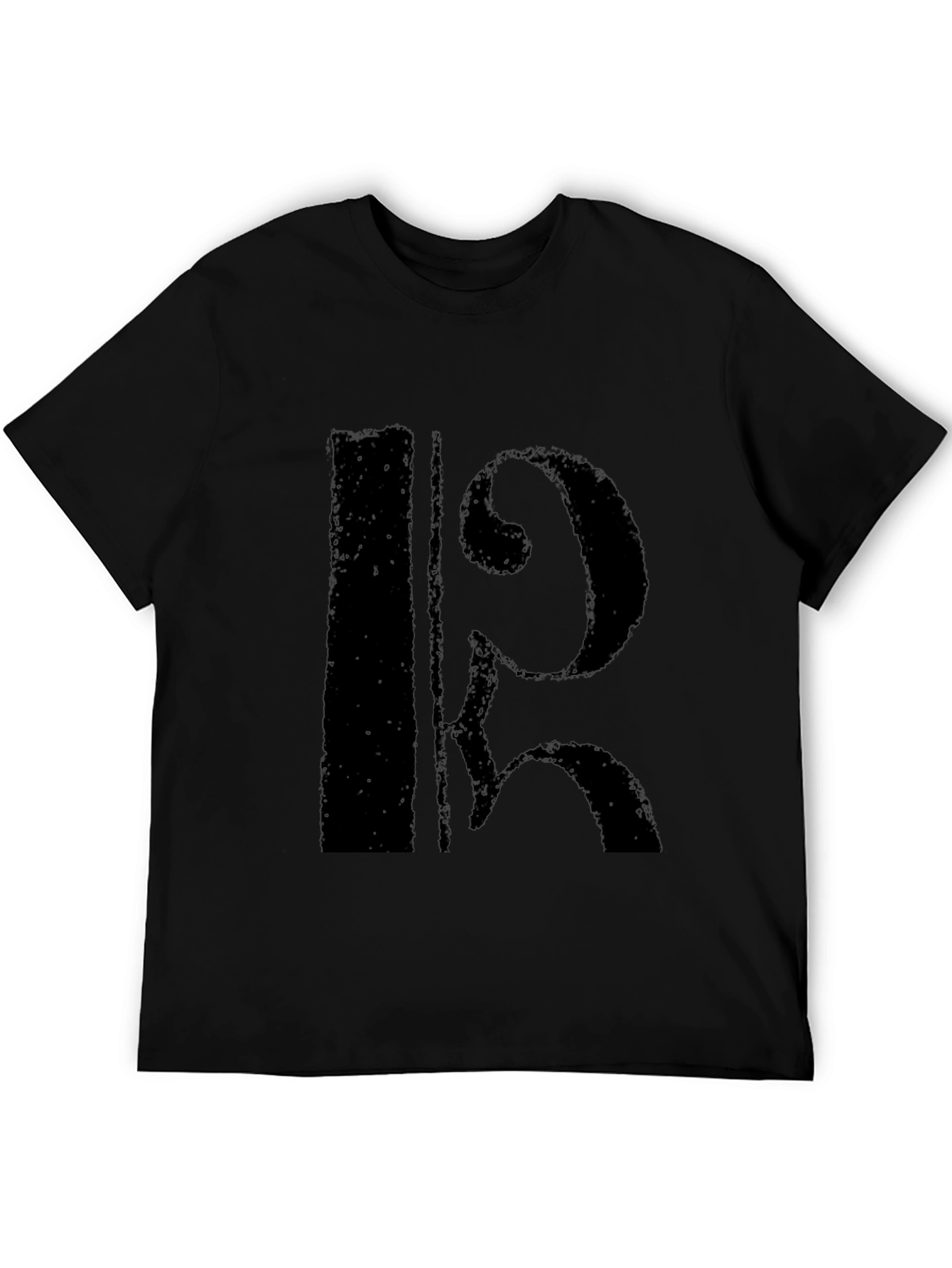 Black Black Alto Clef Music T-Shirt view 5