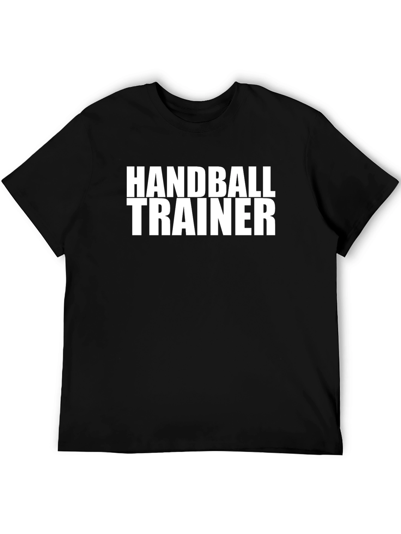 Black Handball Trainer Graphic Tee view 5