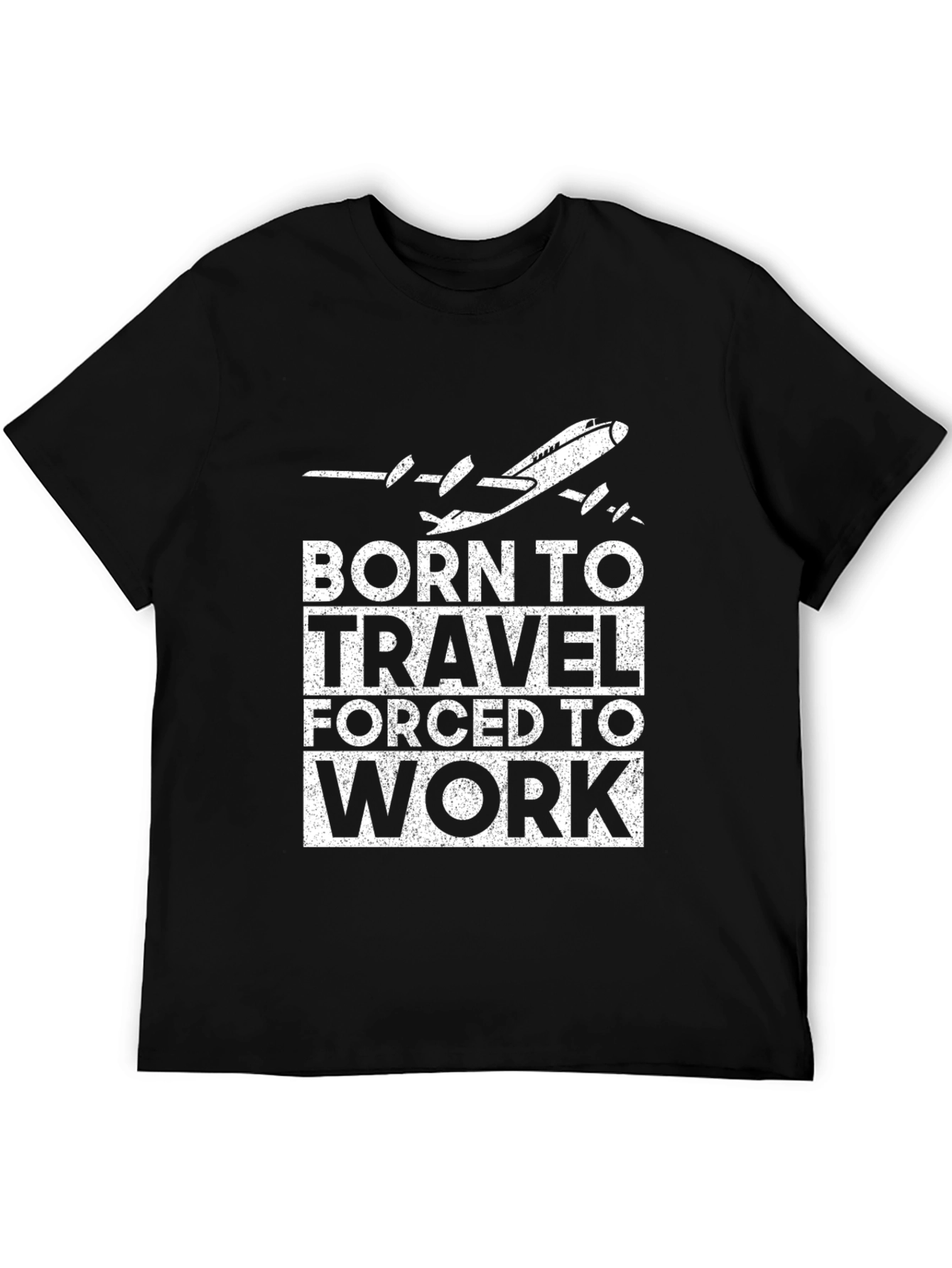 Born to Travel T-Shirt: Airplane Graphic Tee - 5
