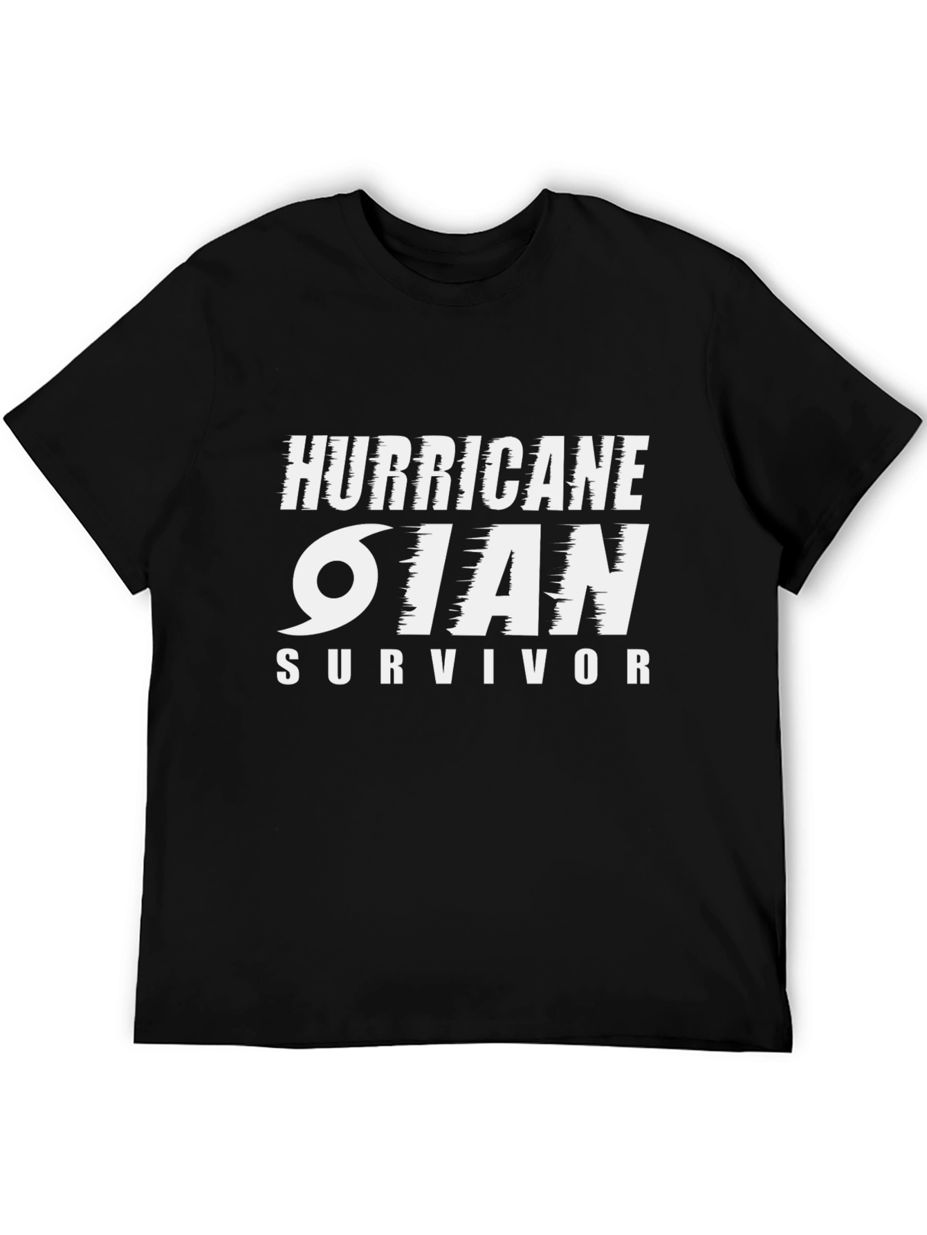 Hurricane Ian Survivor Black T-Shirt - 5