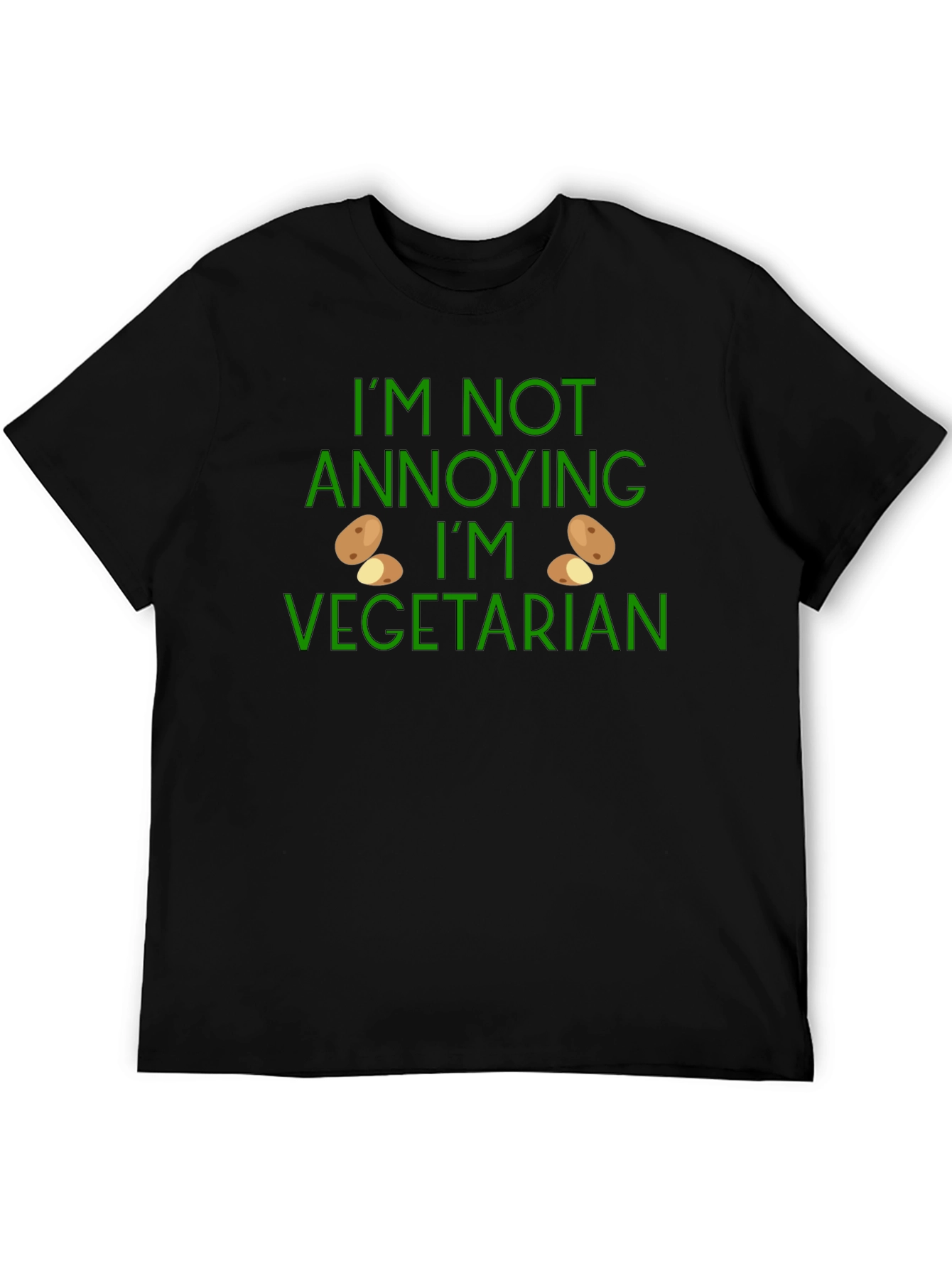 Vegetarian T-Shirt - Funny Potato Design - 5