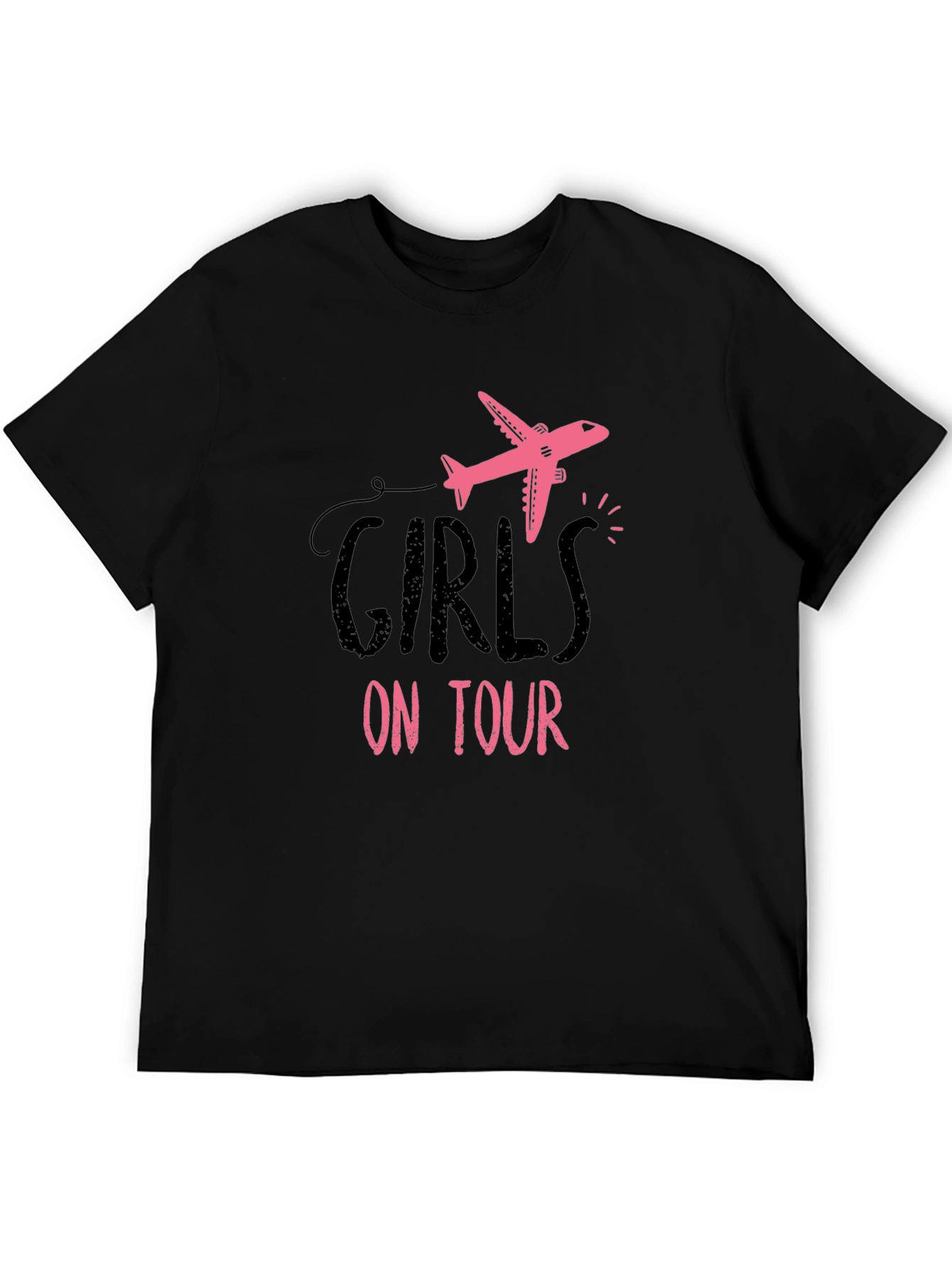 Girls On Tour T-Shirt | Airplane Graphic Tee - 5