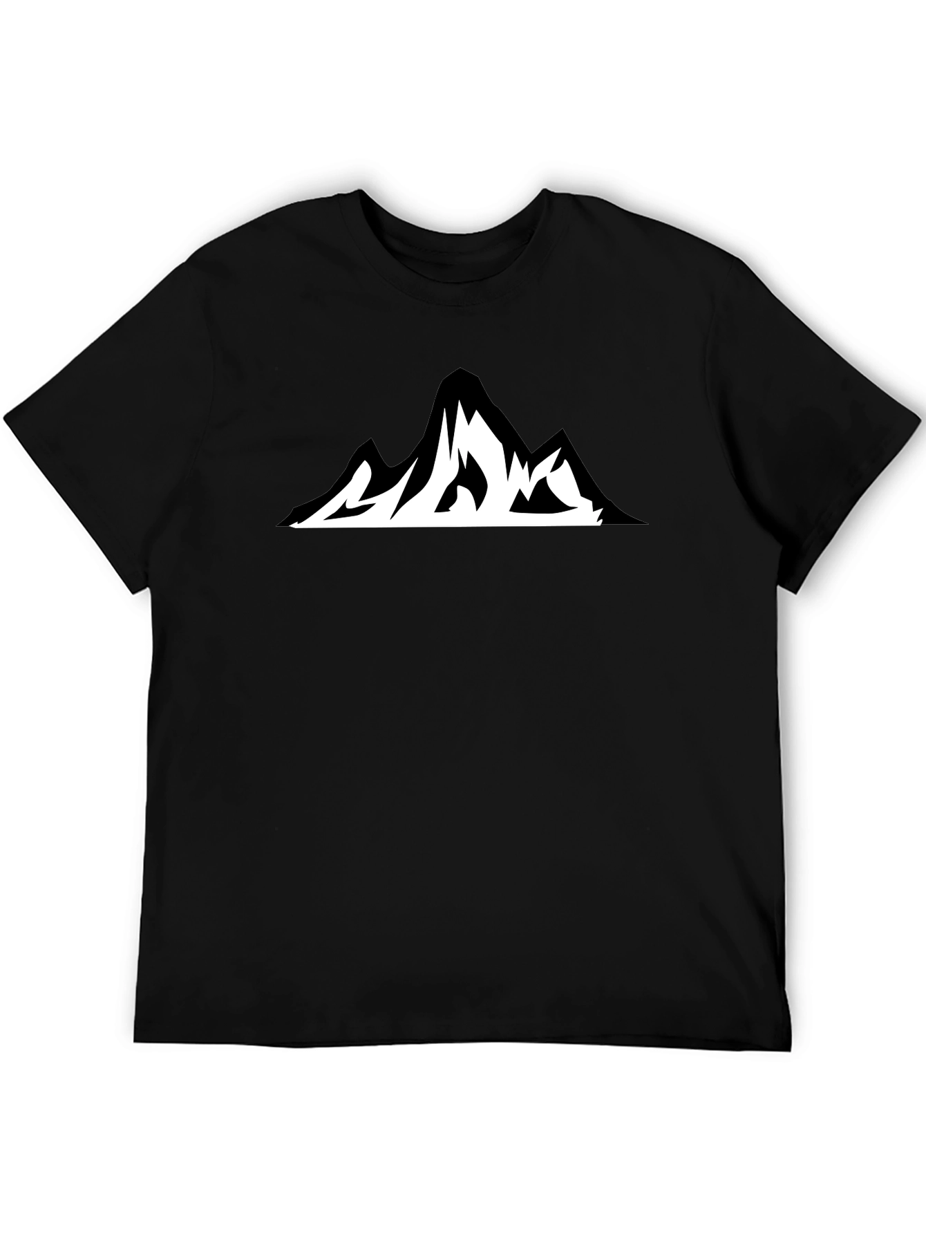 Black Mountain Graphic T-Shirt - Black view 5