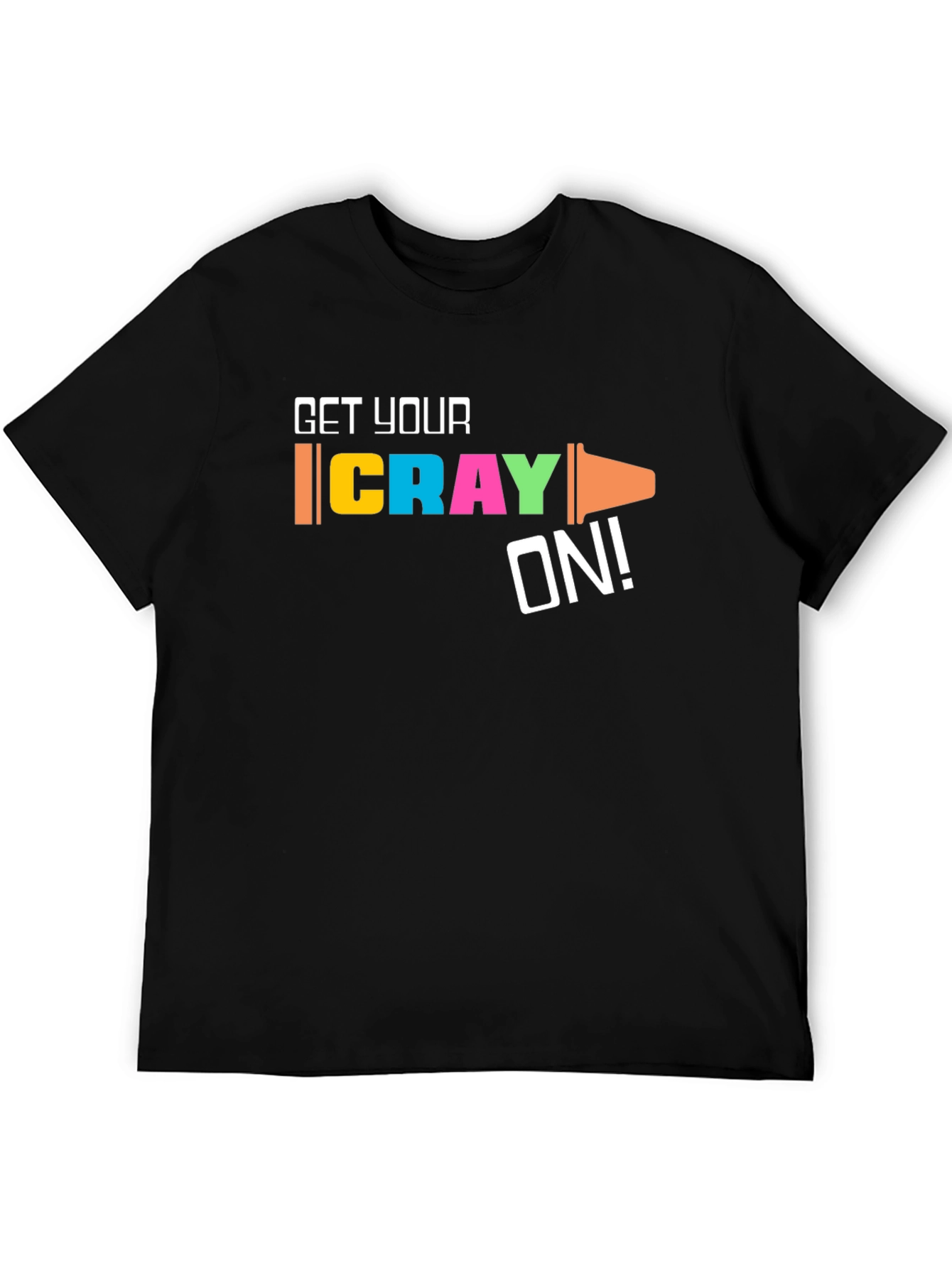 Get Your Crayon On! Graphic Tee - 5