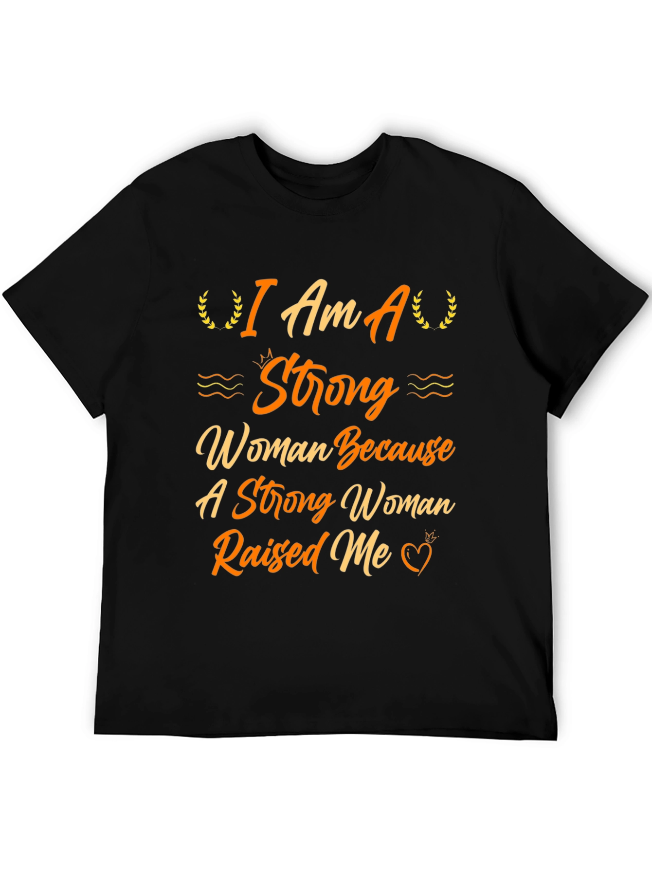 Black Strong Woman Graphic Tee - Empowering Design view 5