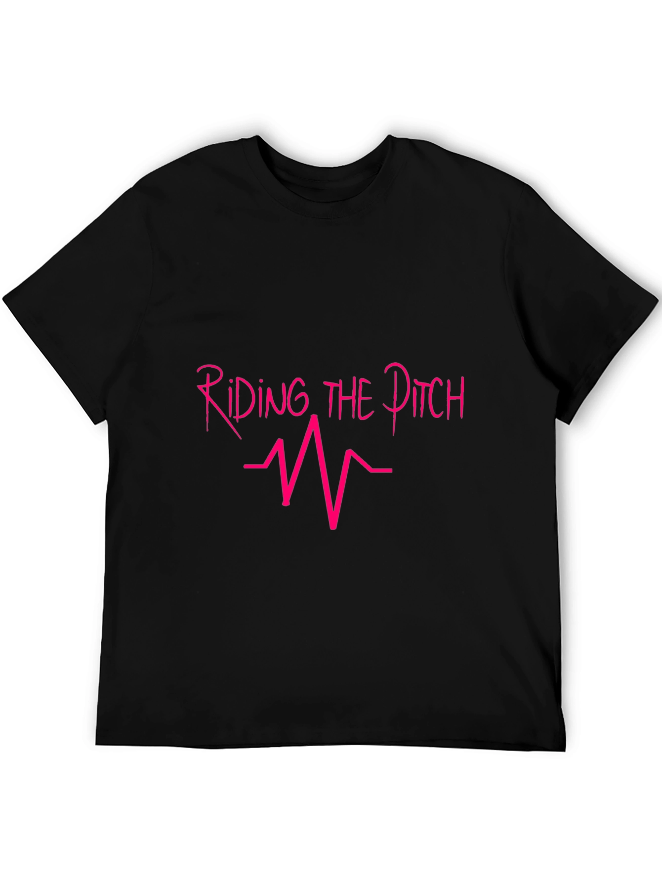 Black Riding the Pitch Black T-Shirt view 5