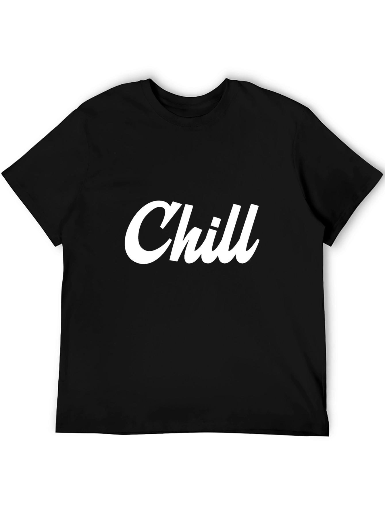 Black Chill Graphic T-Shirt - Relaxed Style view 5