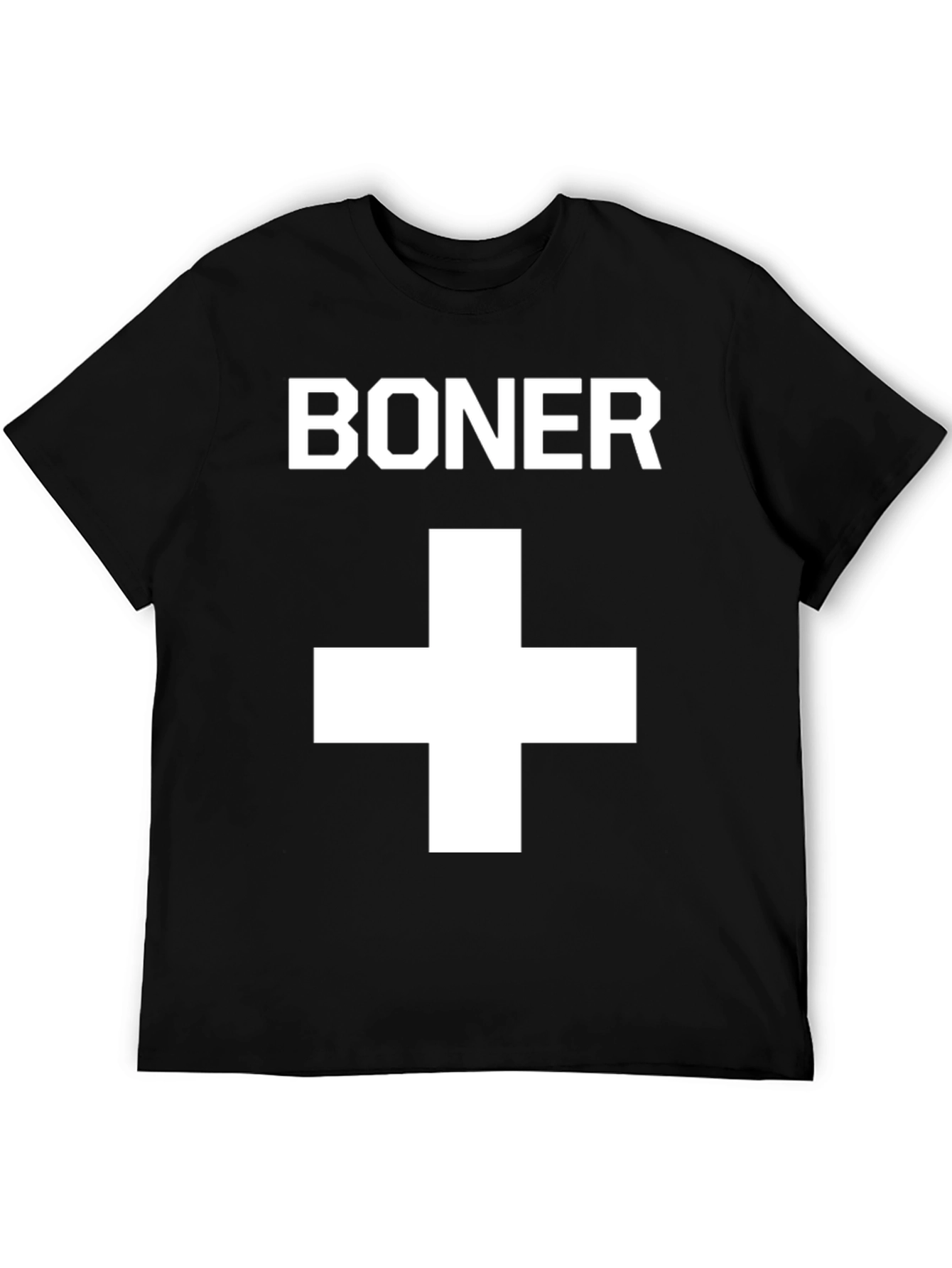 Black Boner + T-Shirt - Bold Graphic Tee view 5