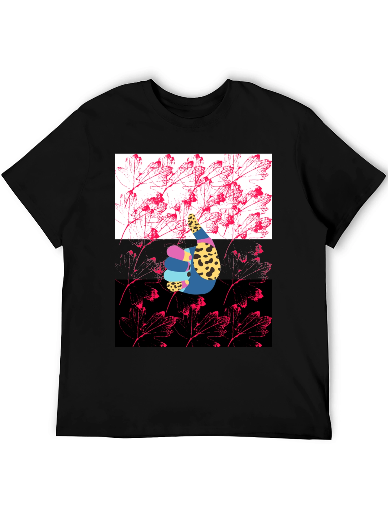 Thumbs Up Black Graphic Tee - 5