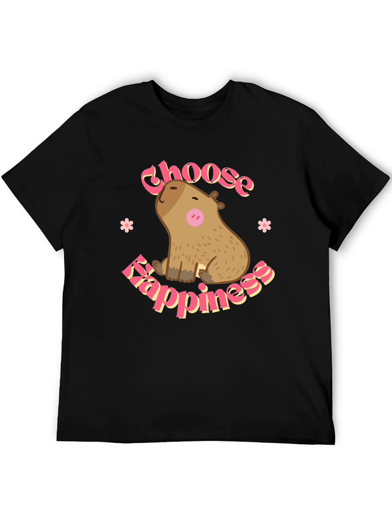 Choose Happiness Capybara T-Shirt - 5