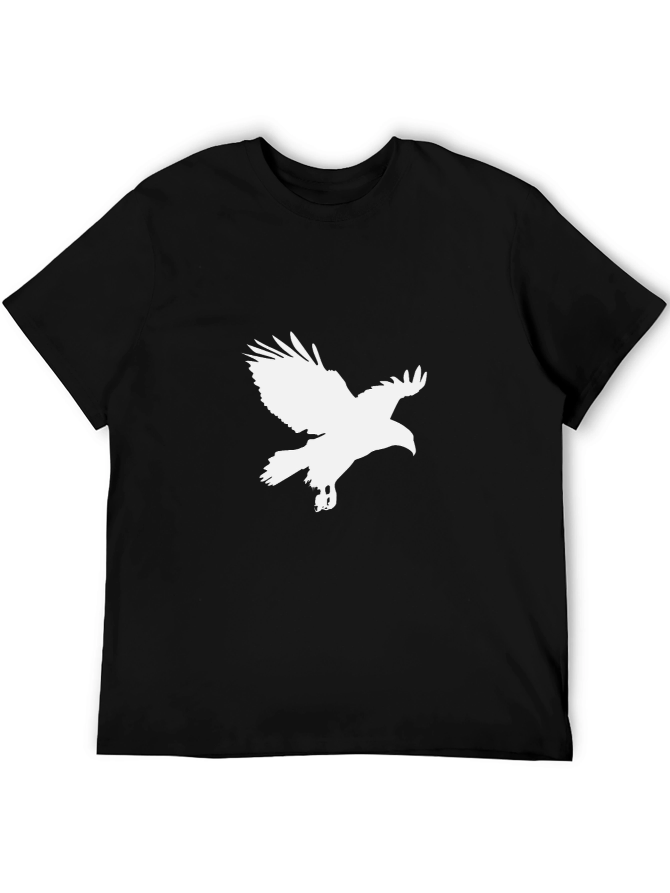 Black Eagle Graphic Black T-Shirt view 5