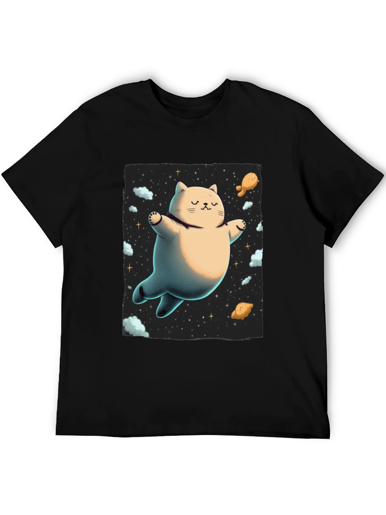 Cosmic Cat T-Shirt - Space Kitten Tee - 5