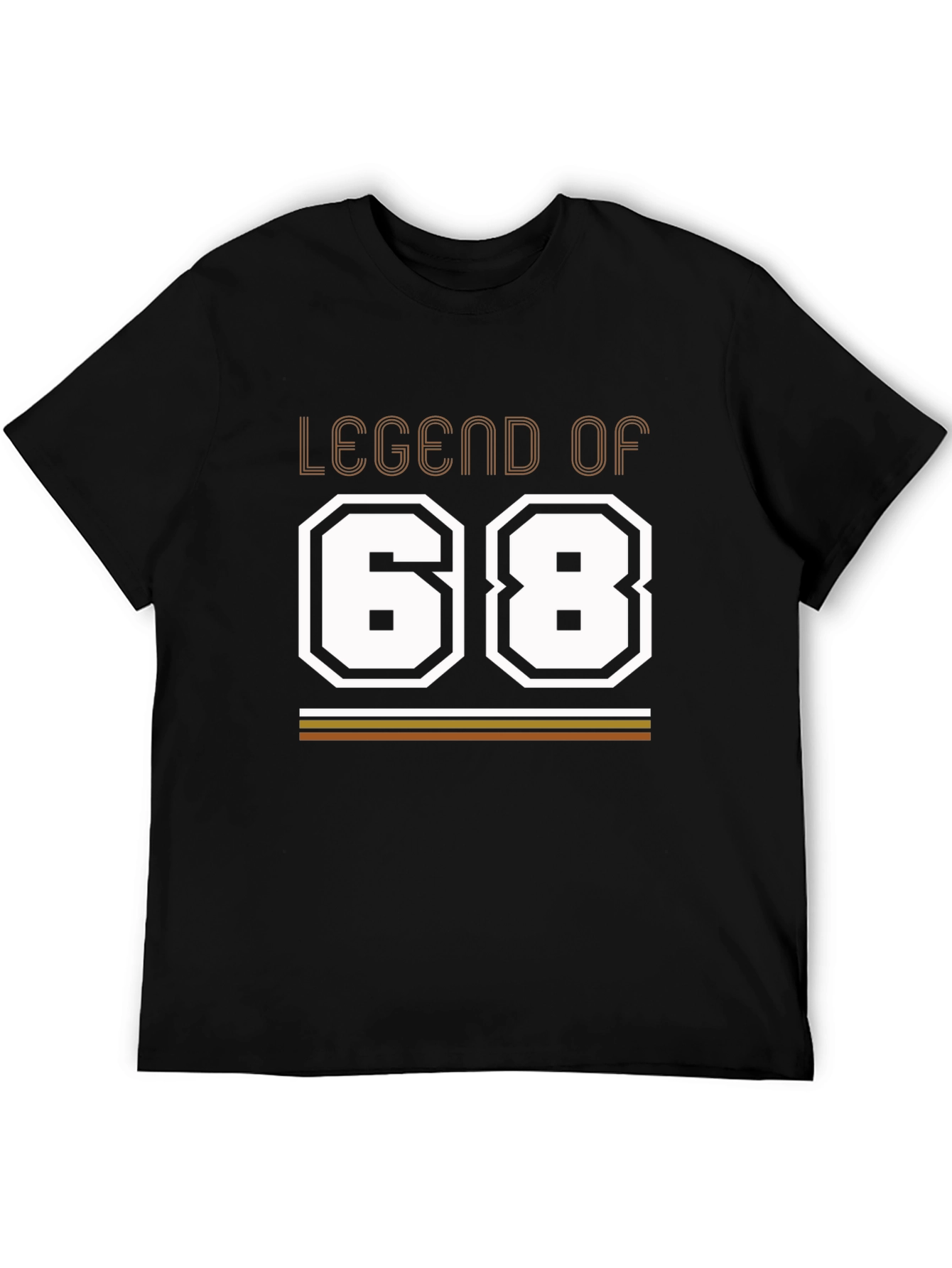 Black Legend of 68 T-Shirt - Retro Style view 5