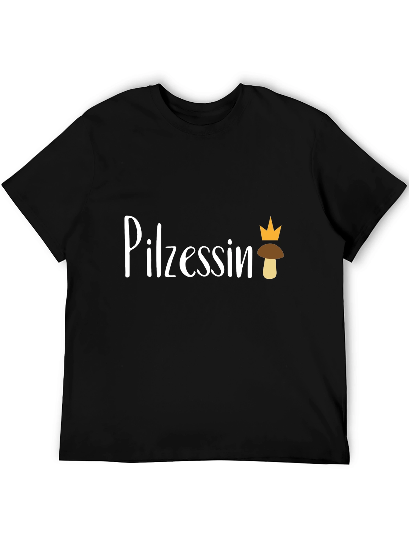 Black Pilzessin Mushroom Princess T-Shirt view 5