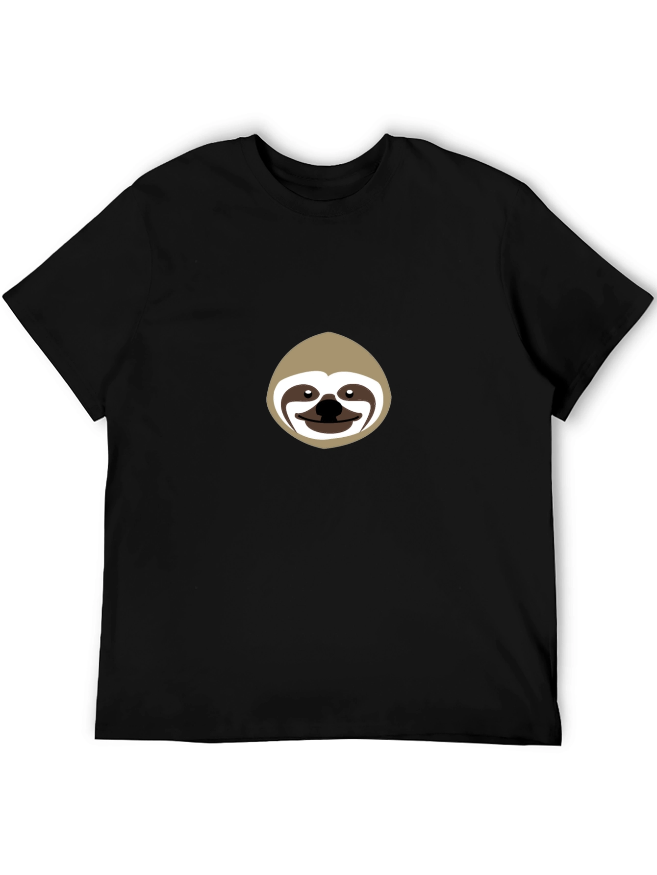 Black Sloth Graphic Tee - Casual Comfort view 5