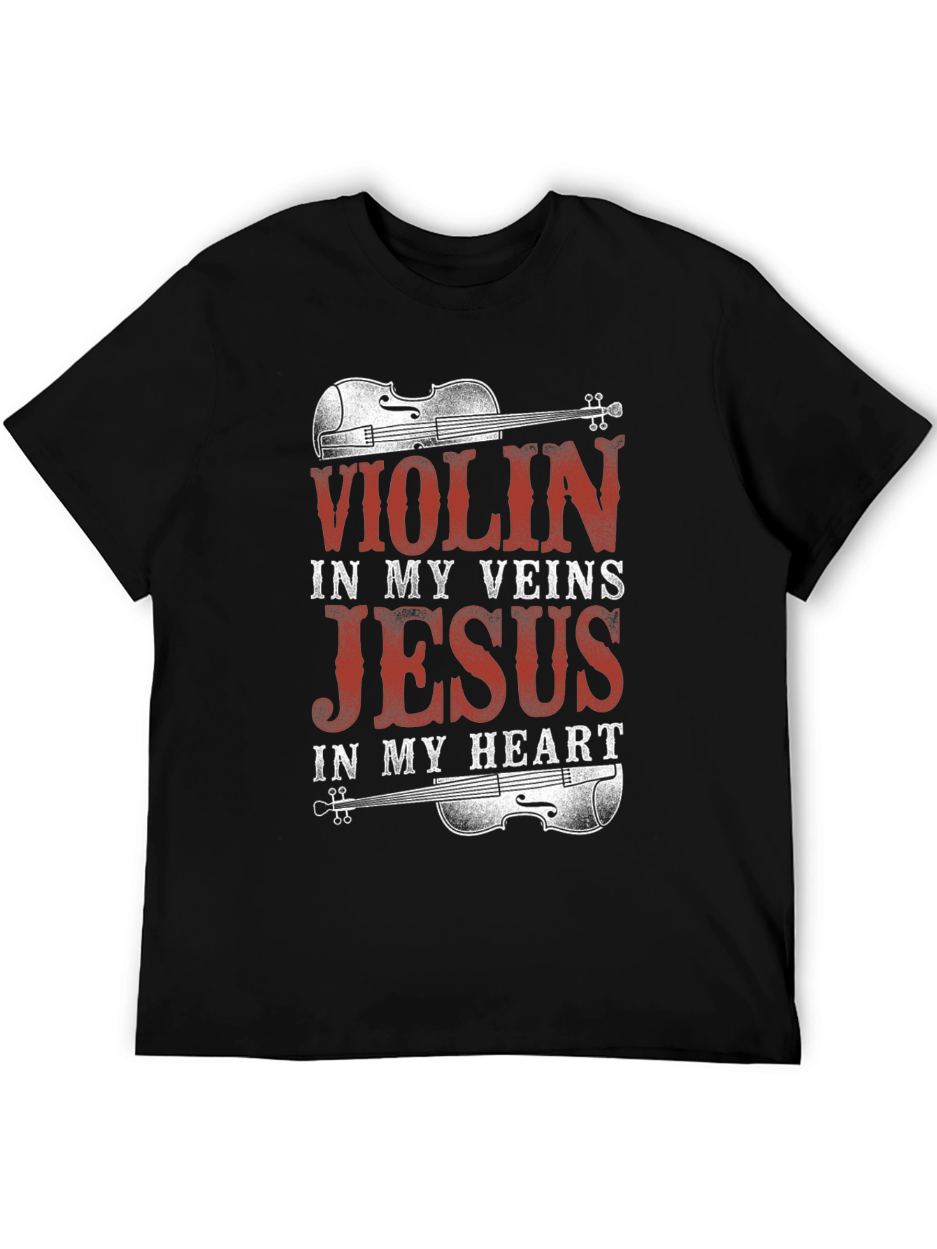 Black Violin Jesus Graphic Tee view 5