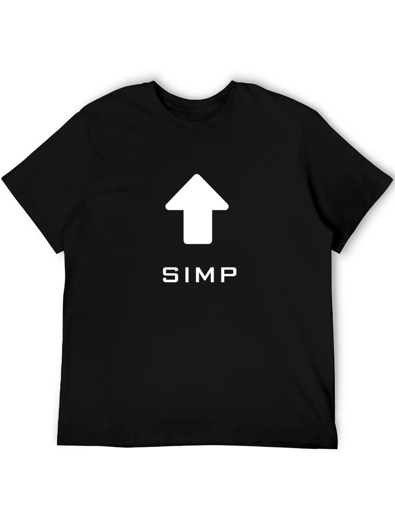 Black Novelty SIMP T-Shirt view 5