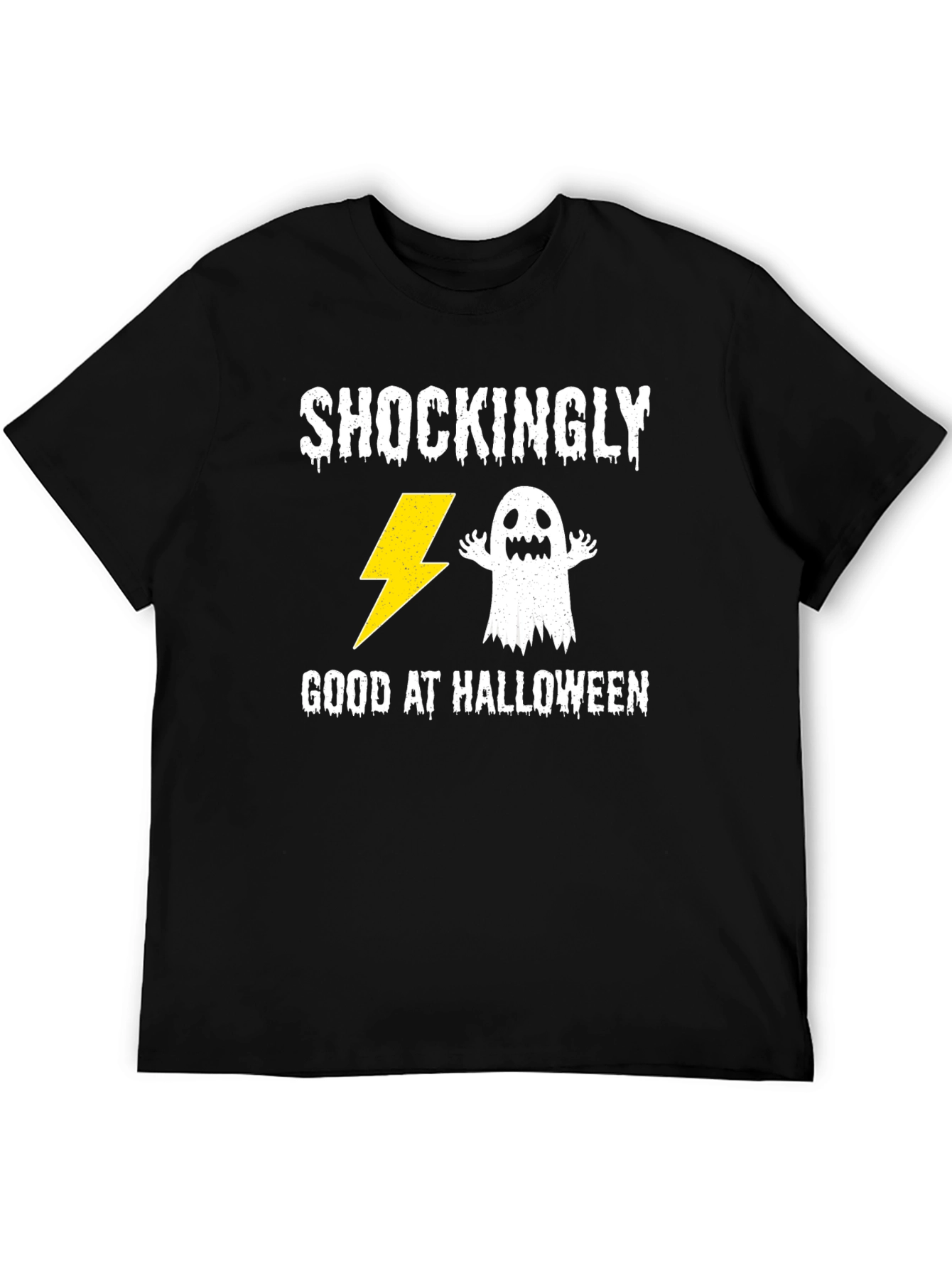 Black Shockingly Good at Halloween Graphic Tee view 5