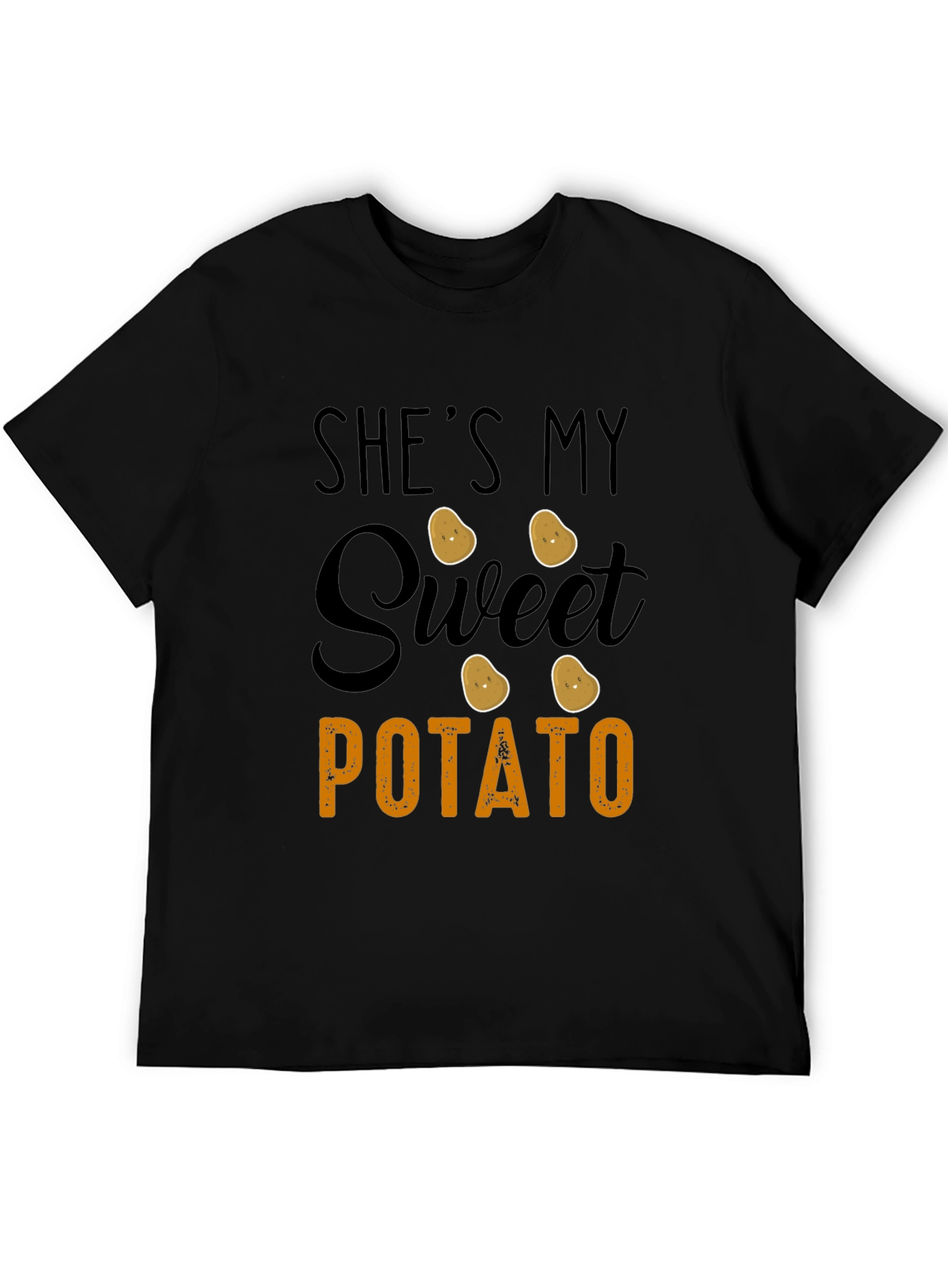 Black She's My Sweet Potato Graphic Tee view 5
