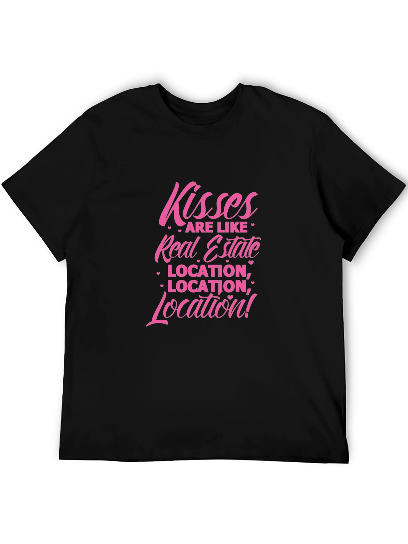 Black Kisses Real Estate Graphic Tee - Location! Location! Location! view 5