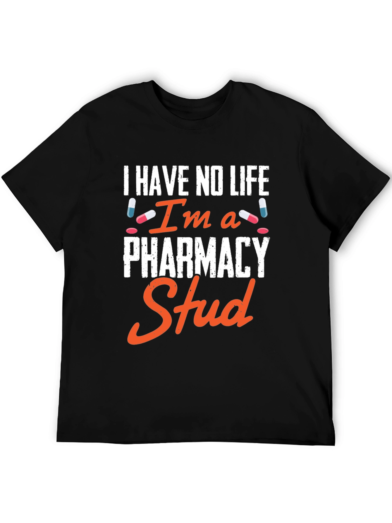 Black Pharmacy Stud Graphic Tee - Novelty Shirt view 5