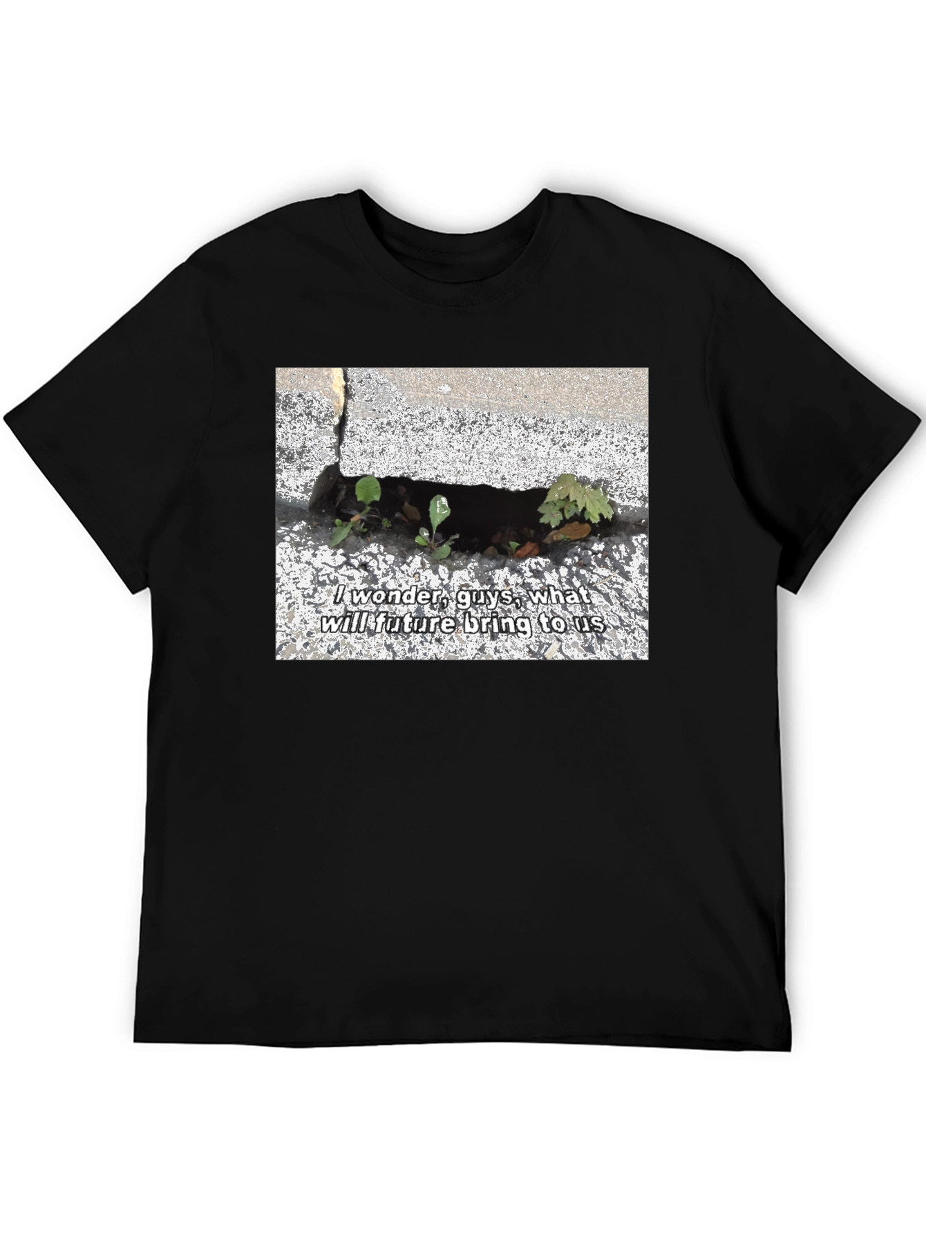 Nature-Inspired Graphic Tee - 'Future' Design - 5