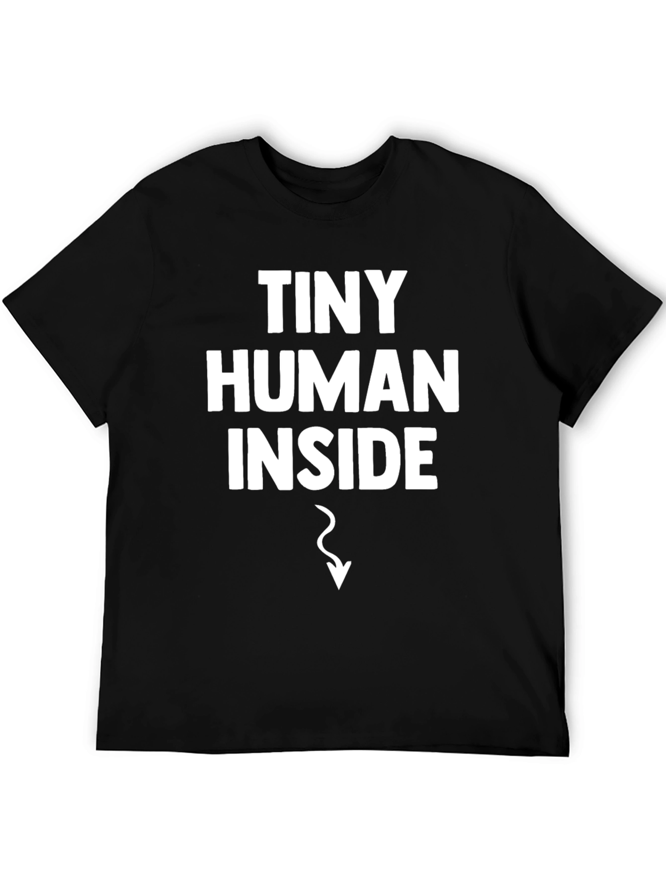 Funny Pregnancy Announcement T-Shirt - Tiny Human Inside - 5