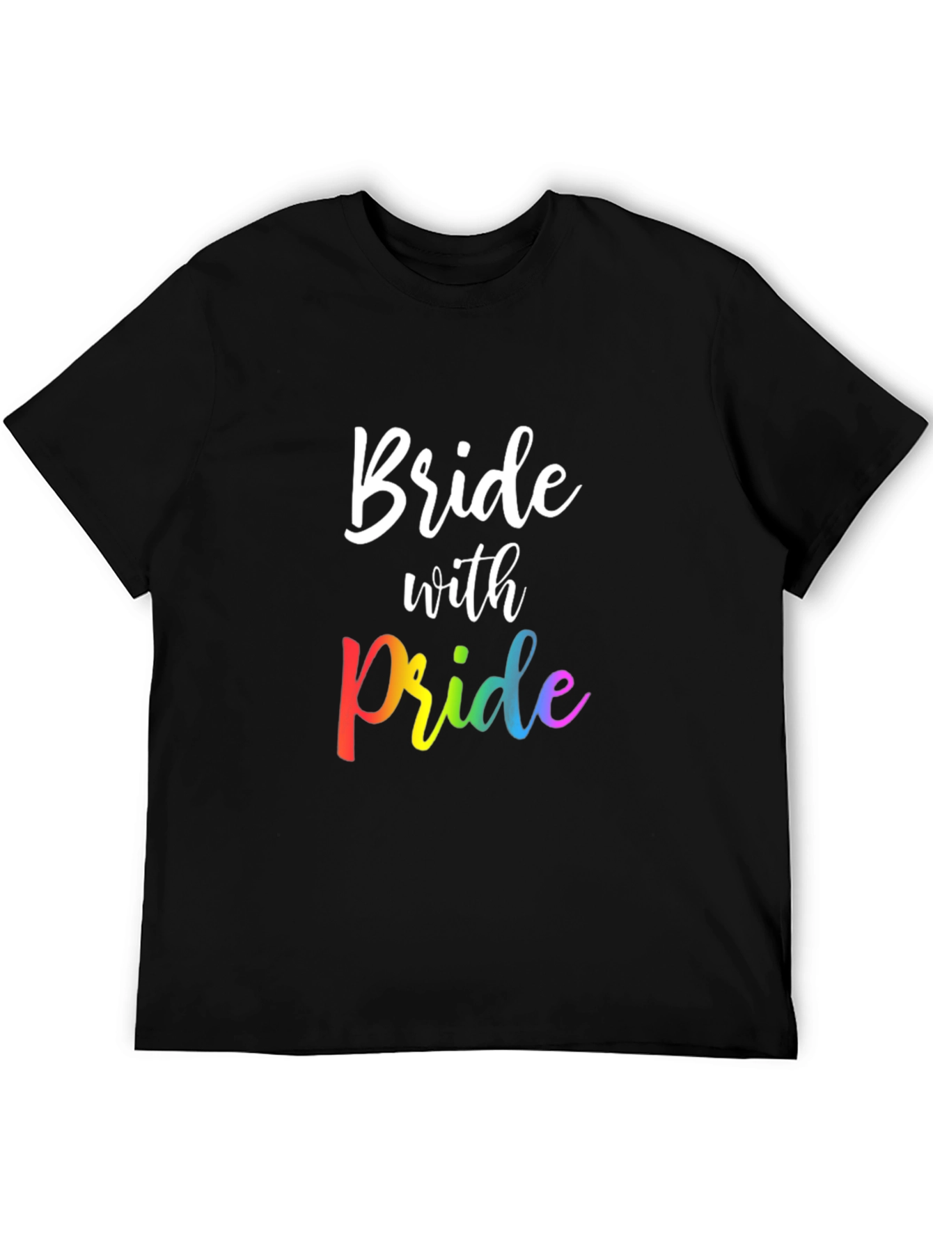 Black Bride with Pride T-Shirt view 5