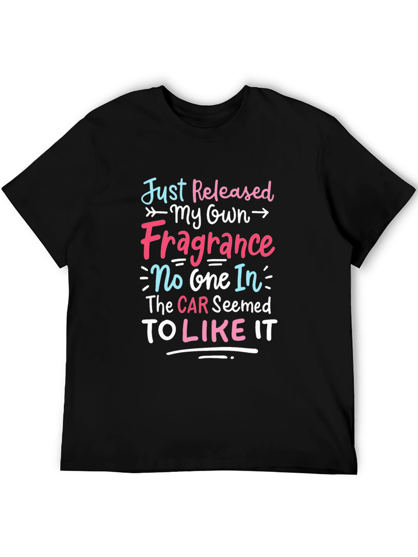 Black Just Released Fragrance Graphic Tee view 5