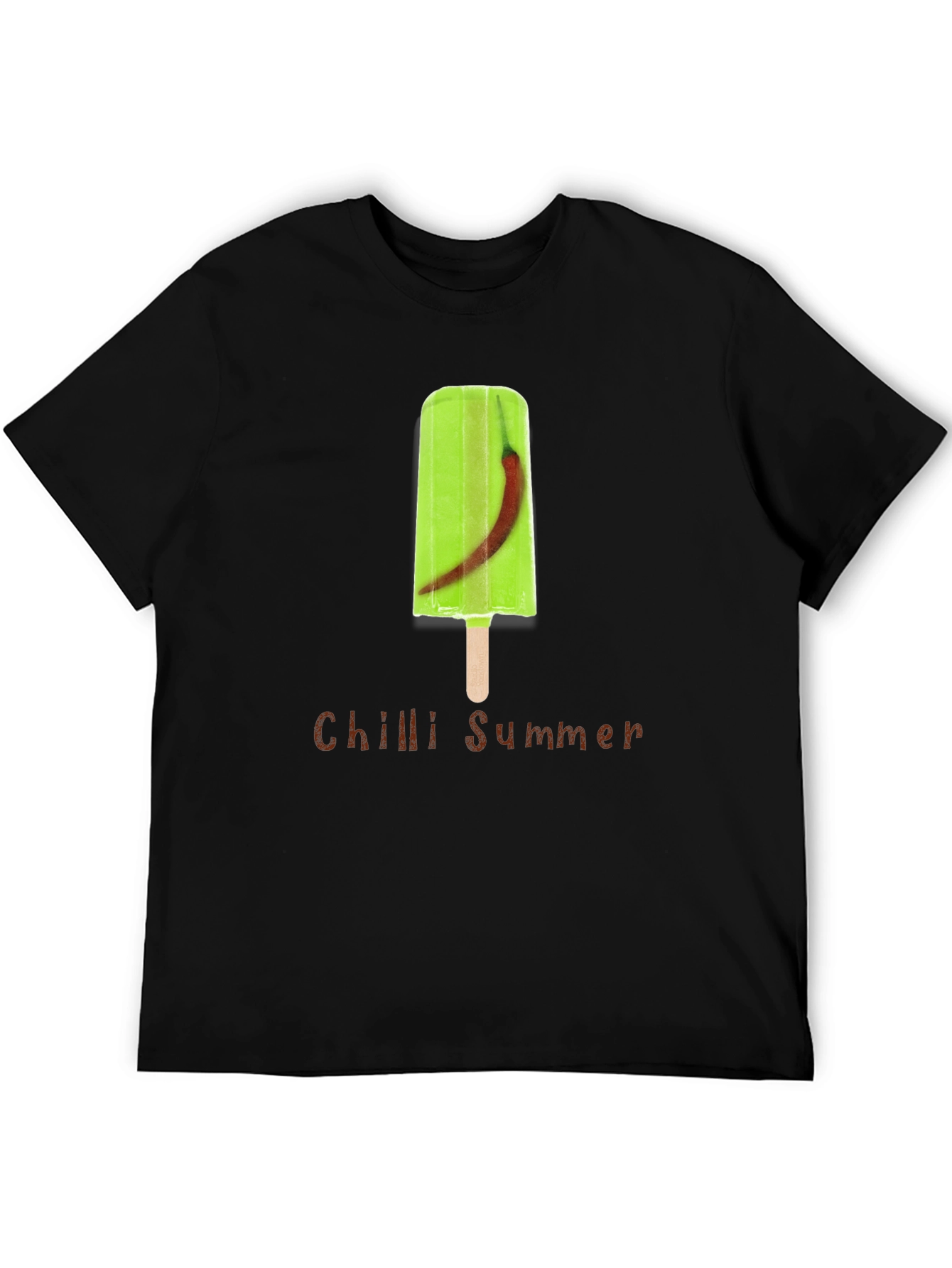 Black Chilli Summer Graphic T-Shirt view 5