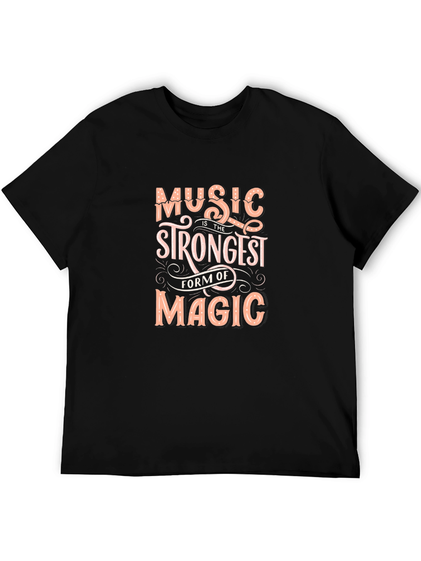 Music is Magic Graphic T-Shirt - 5