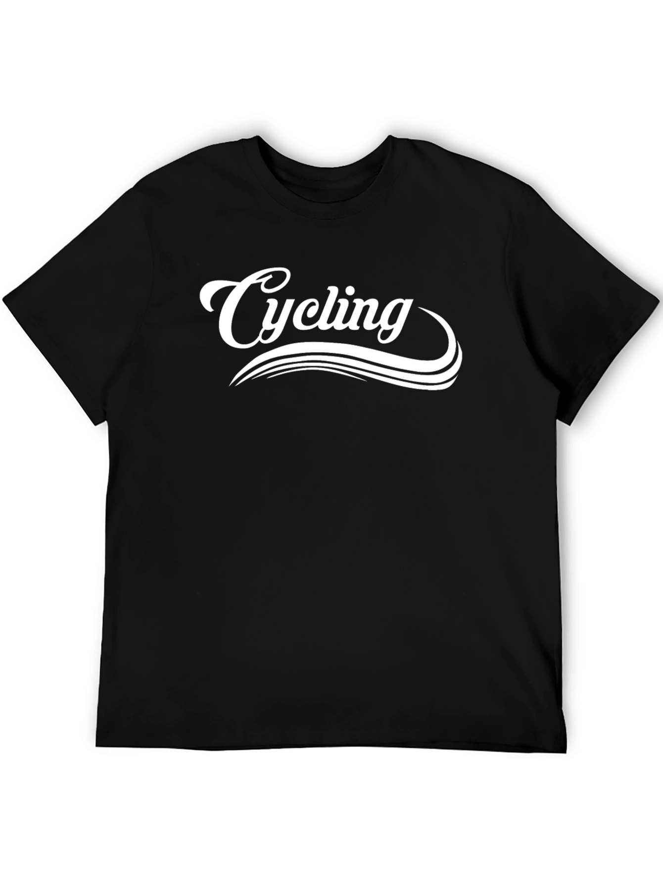 Cycling Graphic T-Shirt - Black - 5