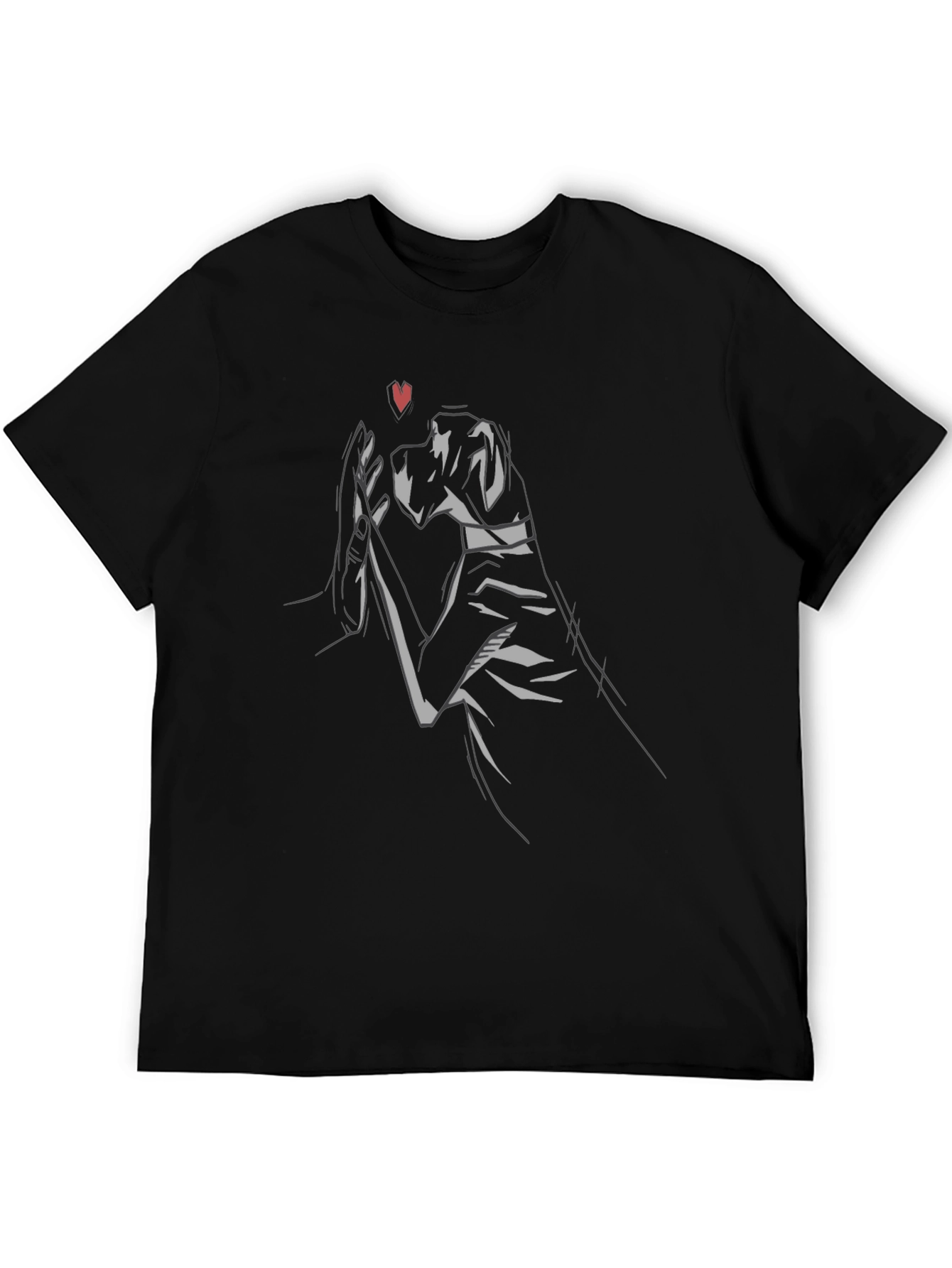 Black Heart Dog T-Shirt view 5