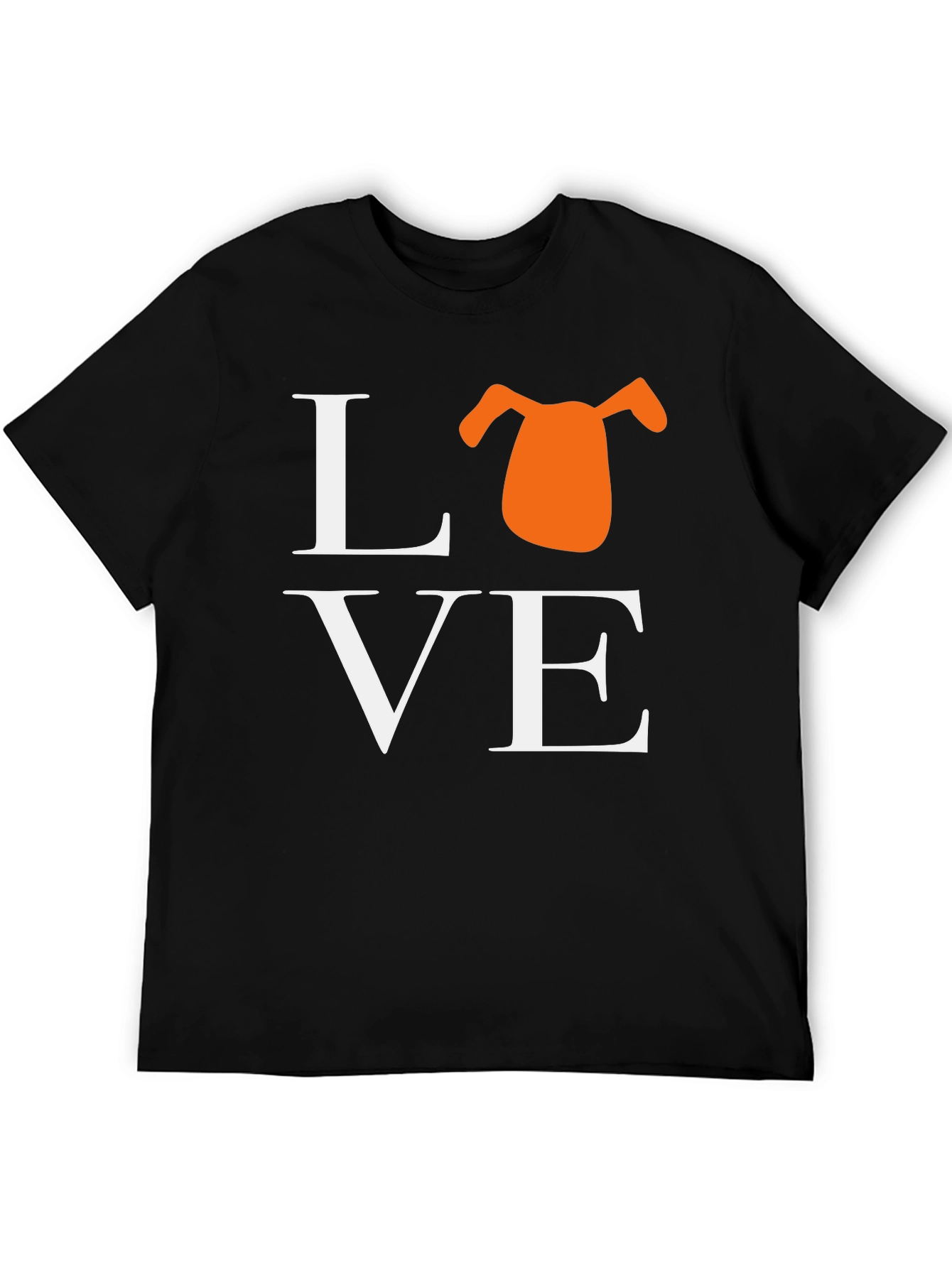 Black Love Dog Graphic Tee view 5